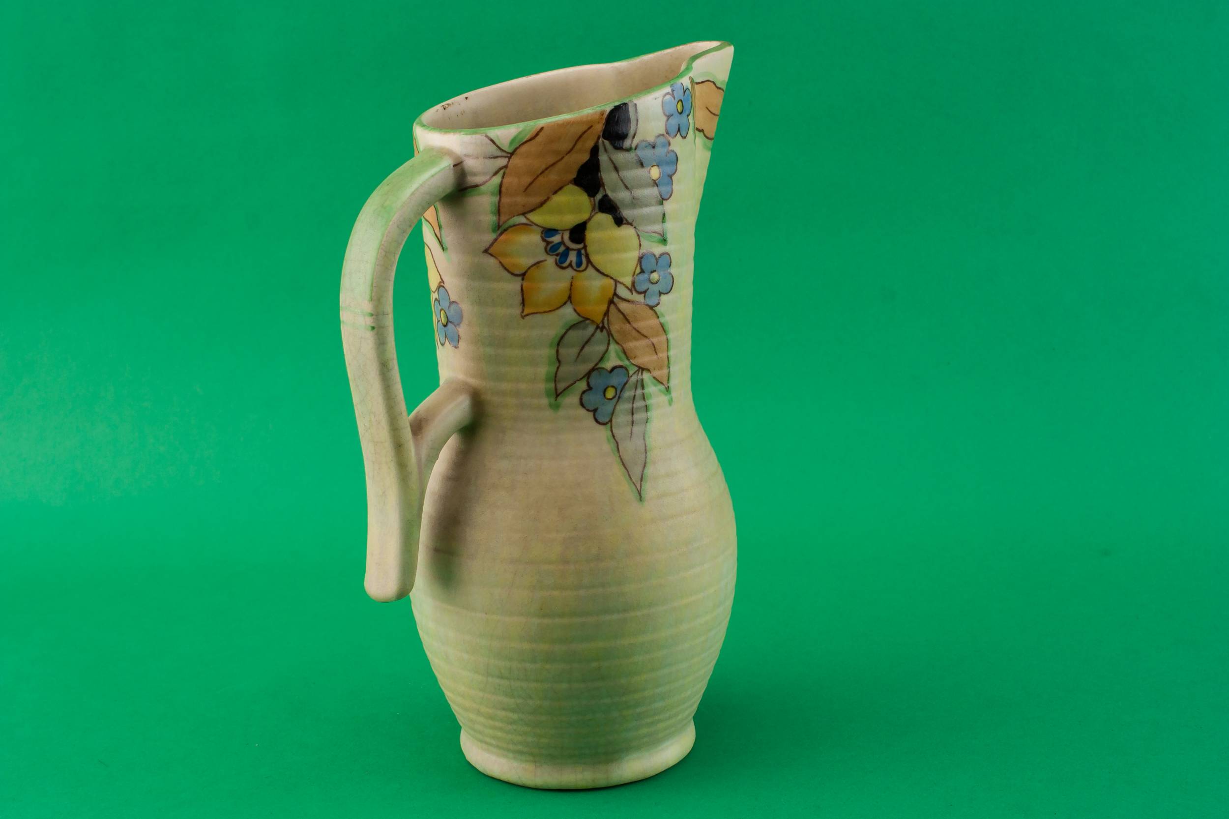 Pottery Spectacular Large — Art Deco pottery jug 1