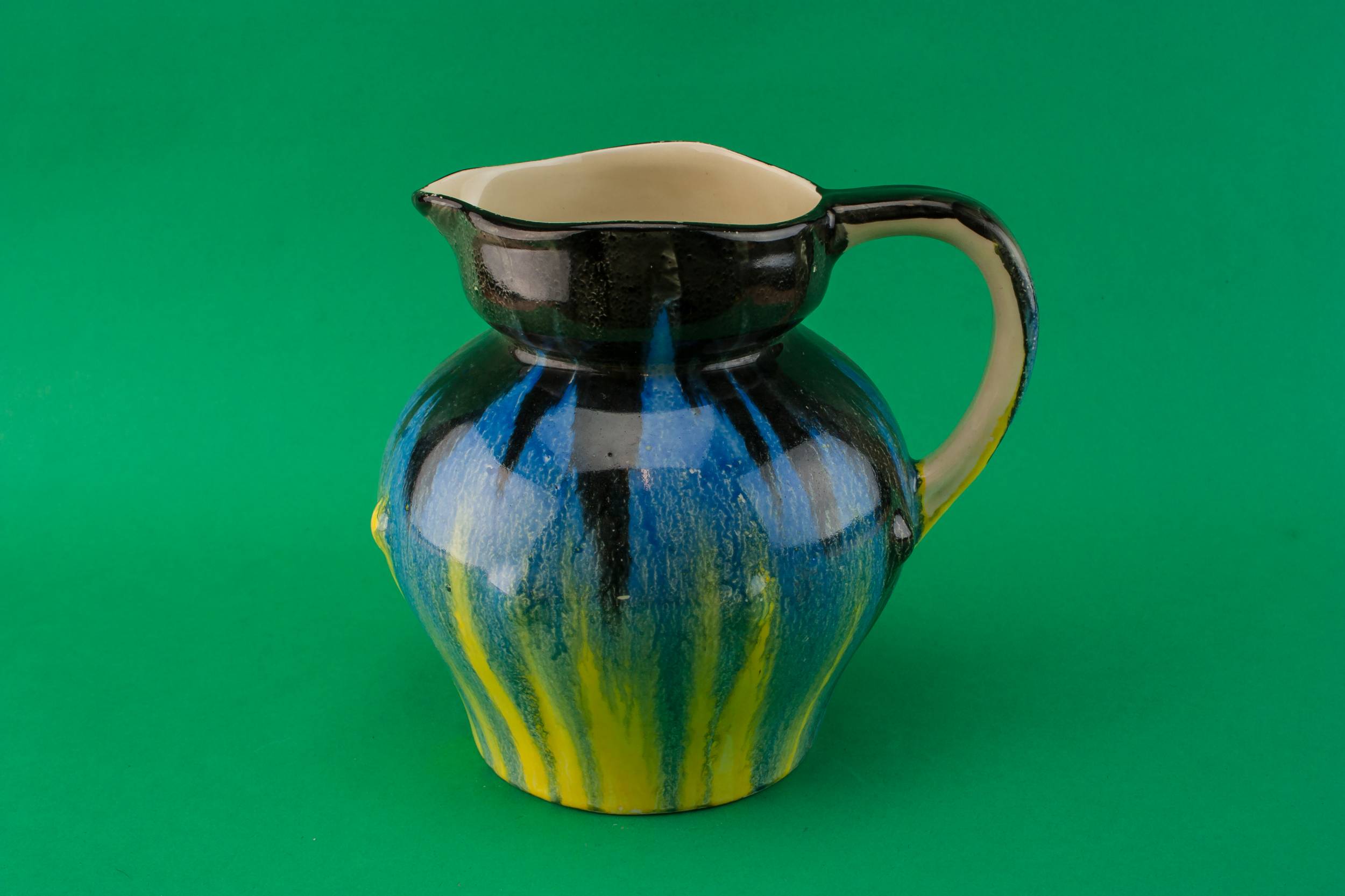 Modernist Vintage Mottled — Modernist pottery jug