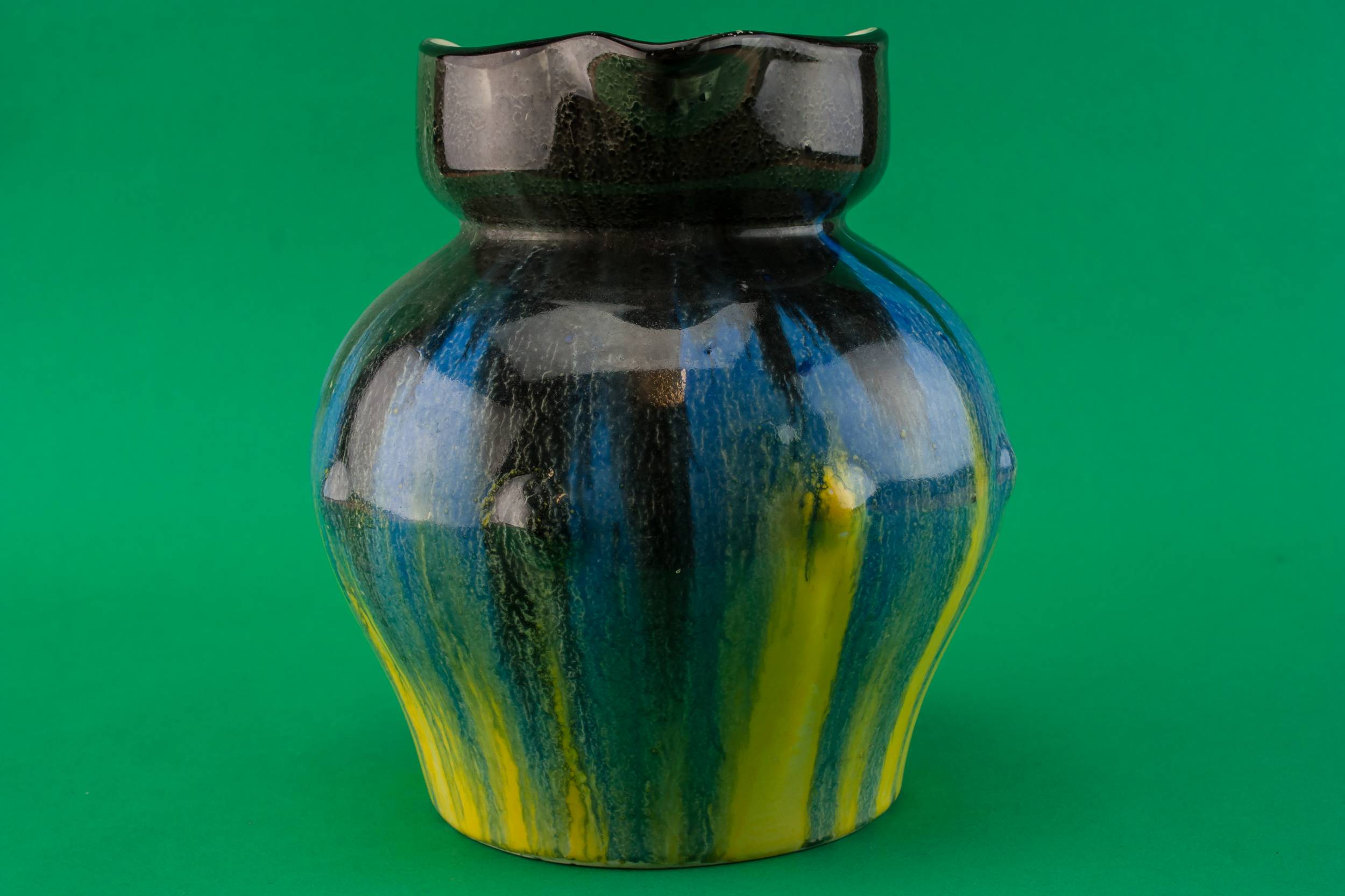Modernist Vintage Mottled — Modernist pottery jug 2