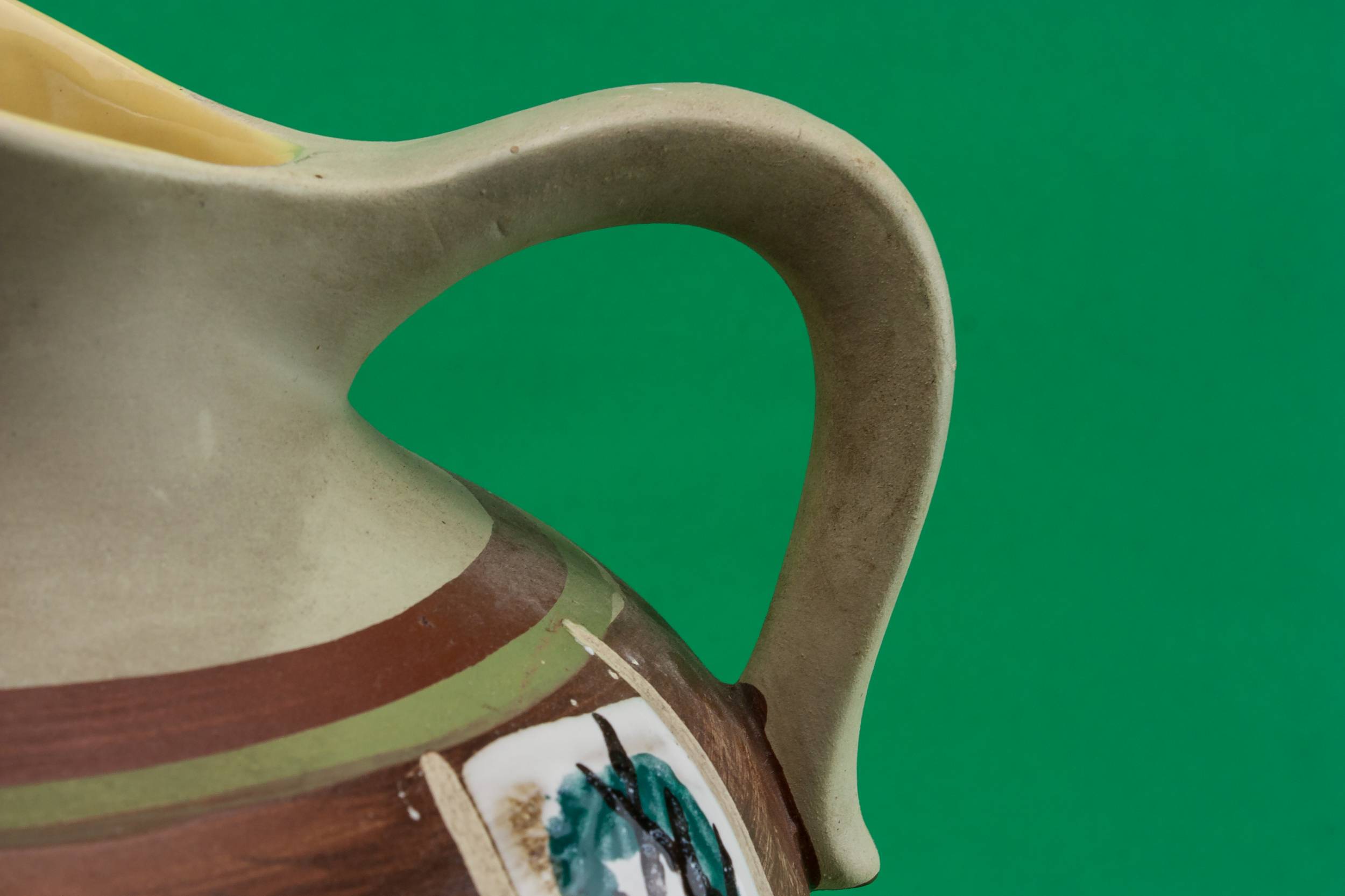 Imposing Modernist Abstract — Large globular vase 3