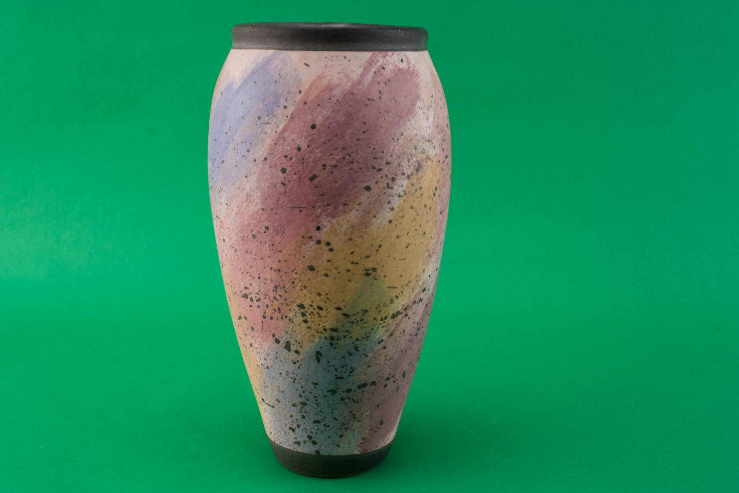 Modernist Slick Mottled — Pottery Modernist vase 4