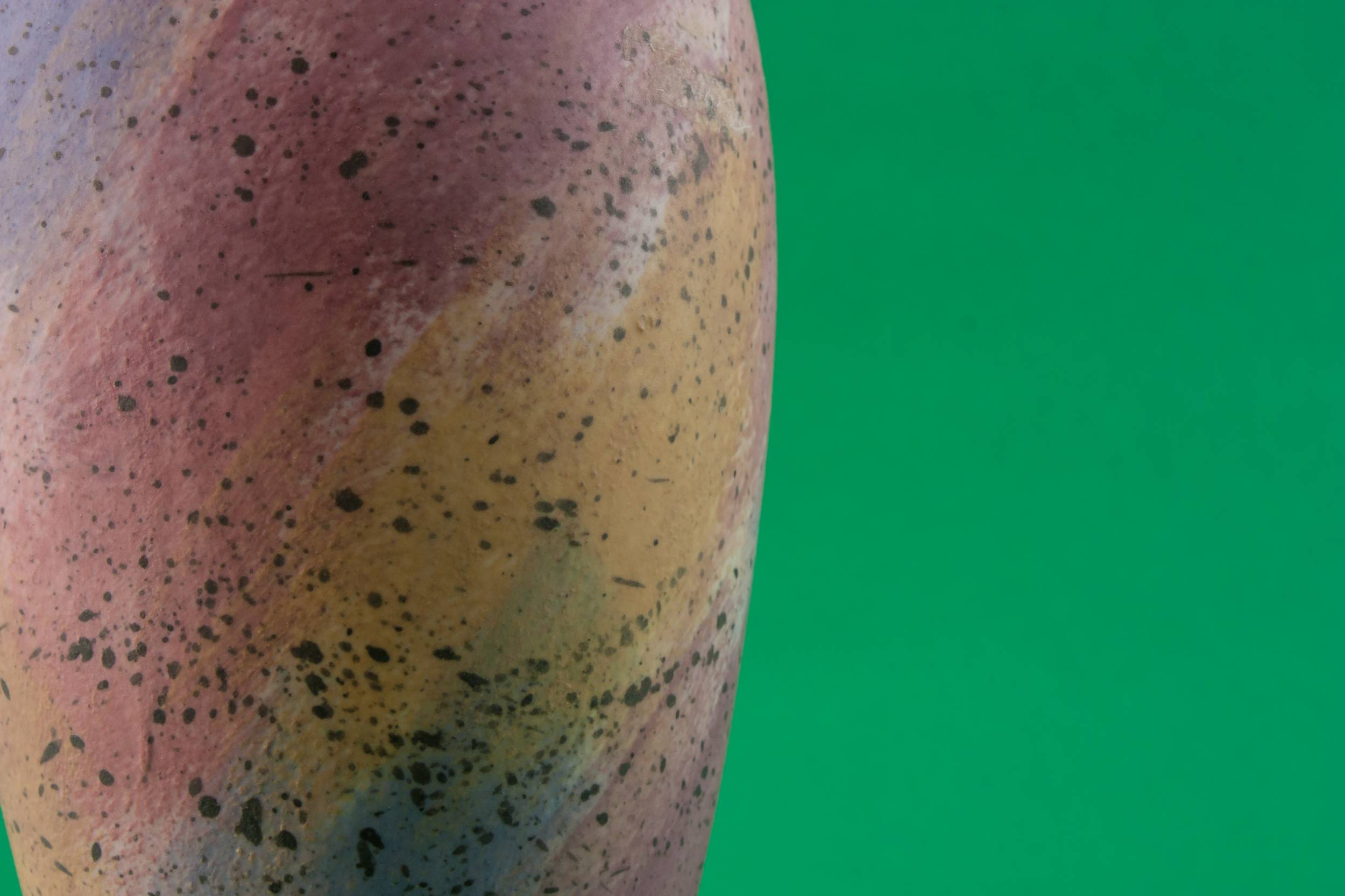 Modernist Slick Mottled — Pottery Modernist vase 2