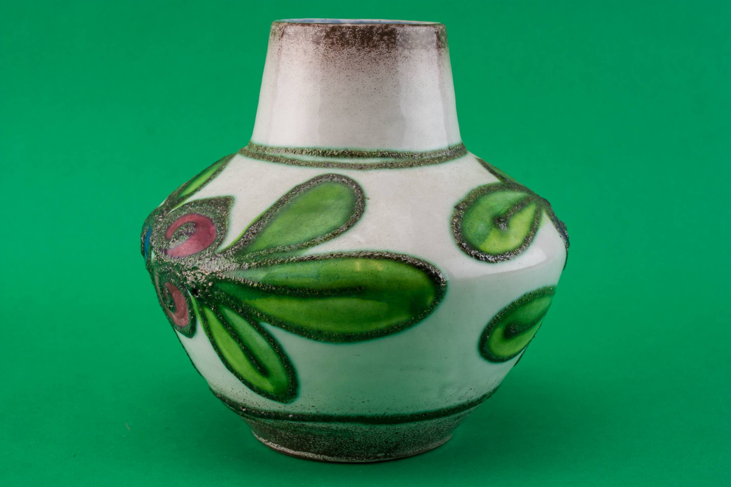 Vintage Spectacular Floral — Pottery water jug 2