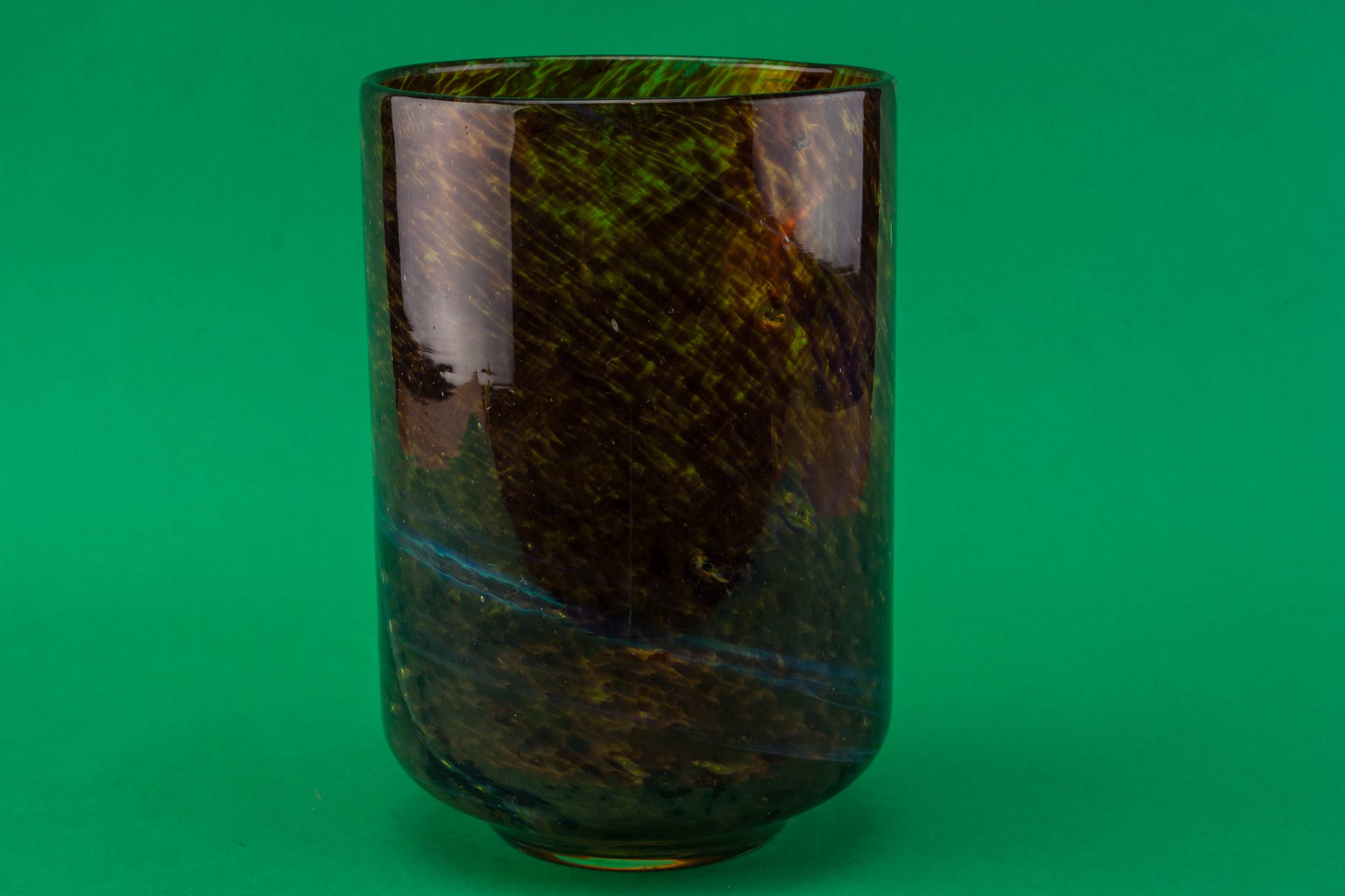 Vintage Glass Mdina — Mdina glass vase