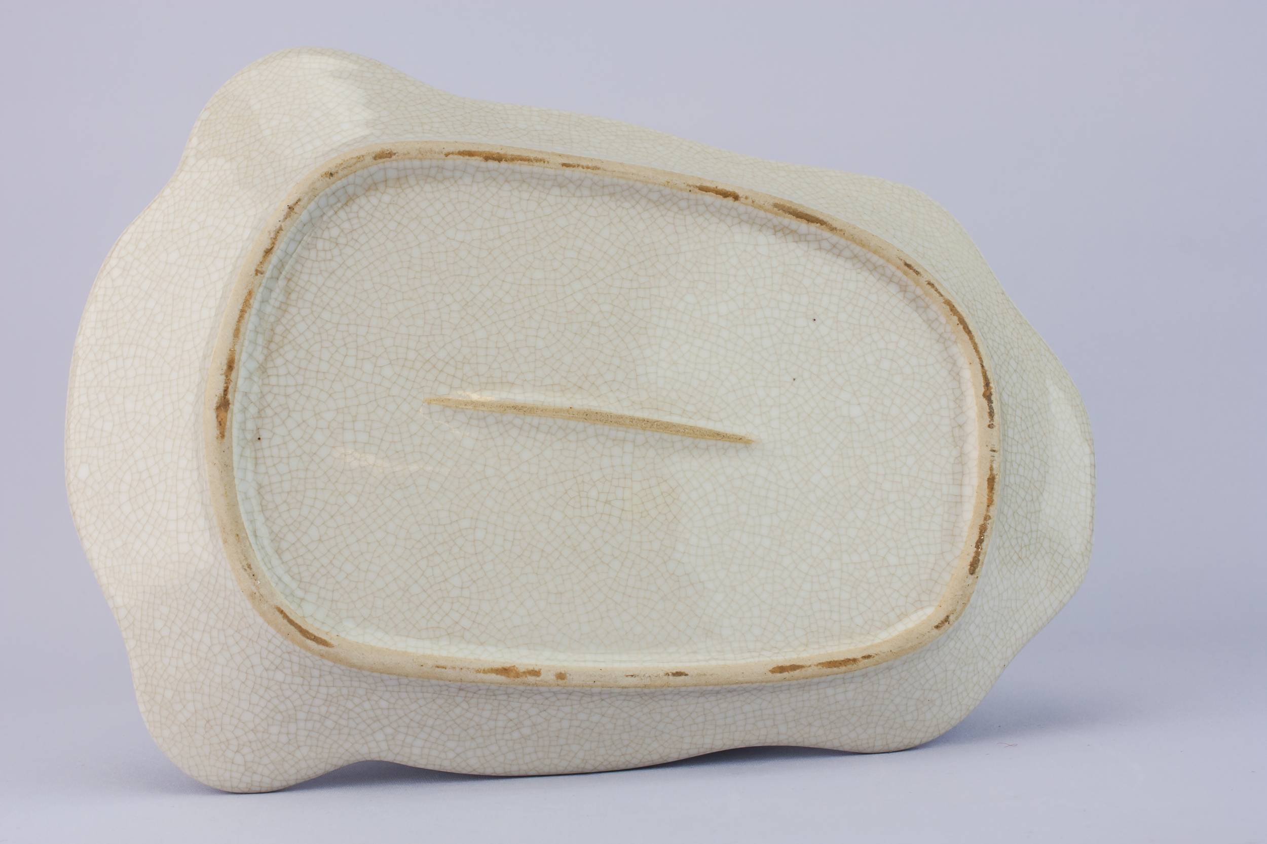 Classical Vintage Landscape — Cheese dish with dome lid 6