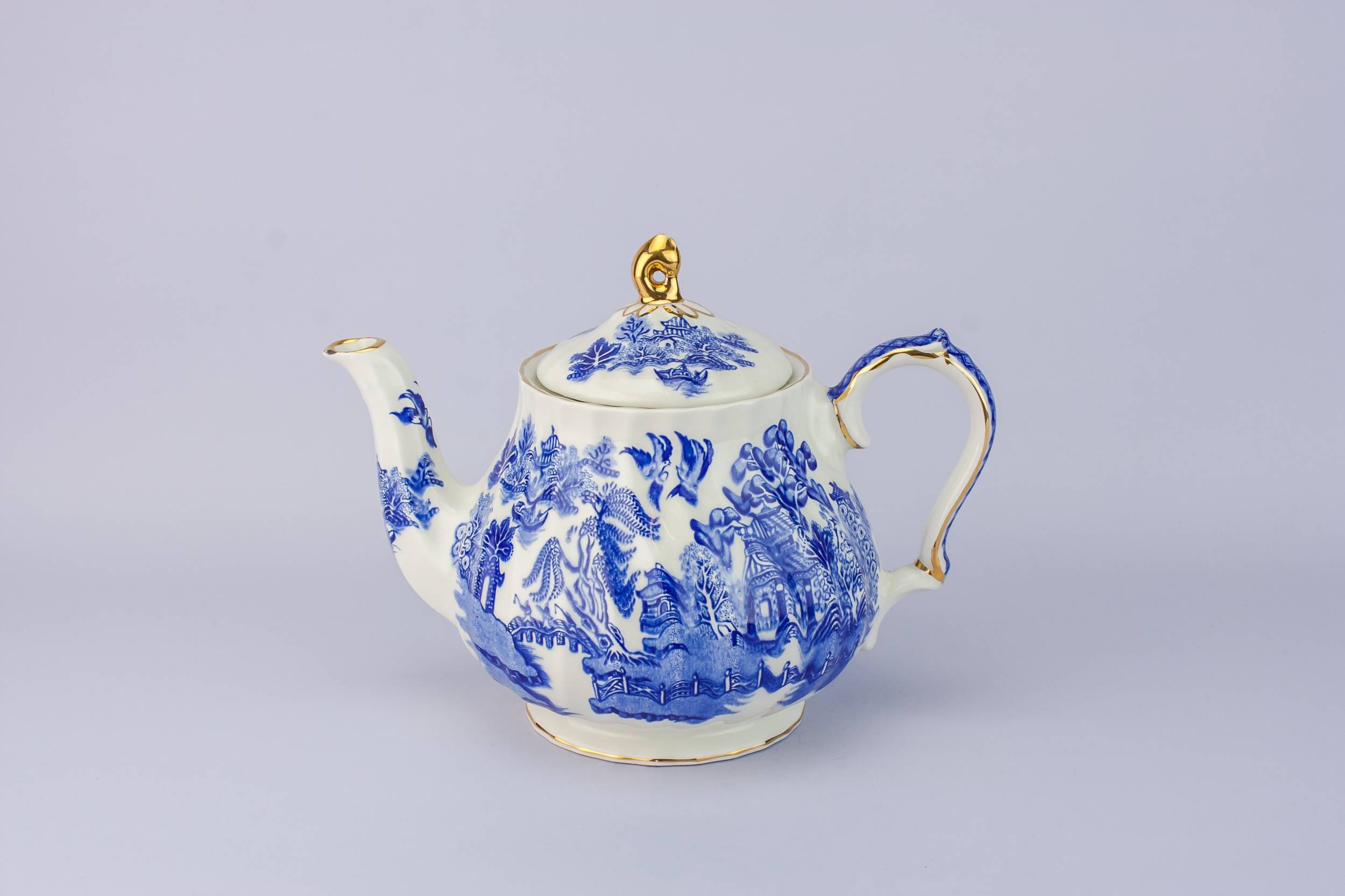 Blue And White — Traditional blue teapot