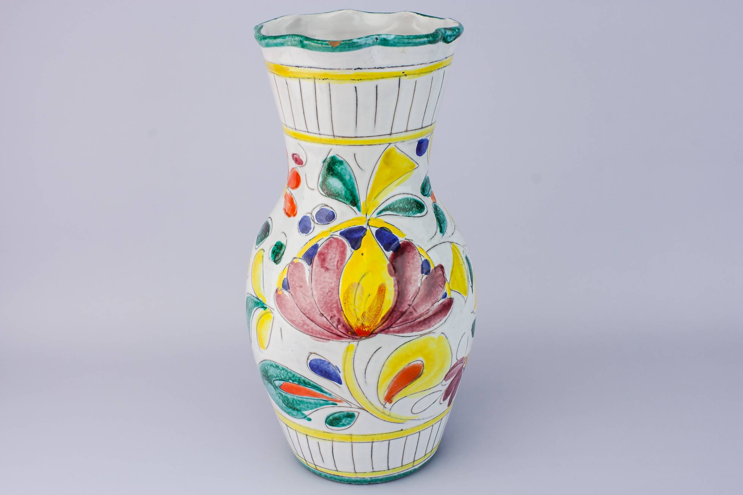 Retro Shabby Chic — Pottery retro vase 2