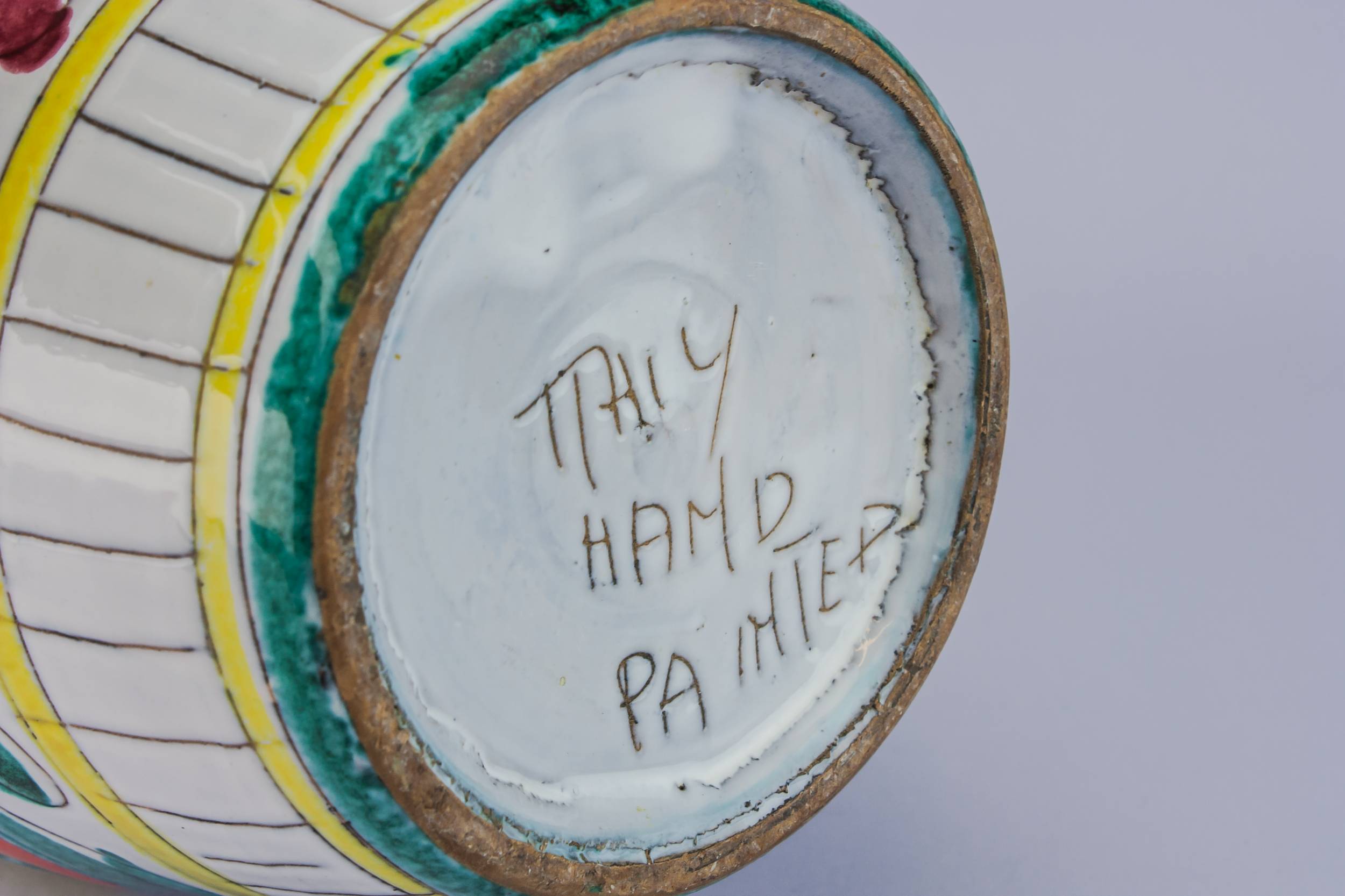 Retro Shabby Chic — Pottery retro vase 4