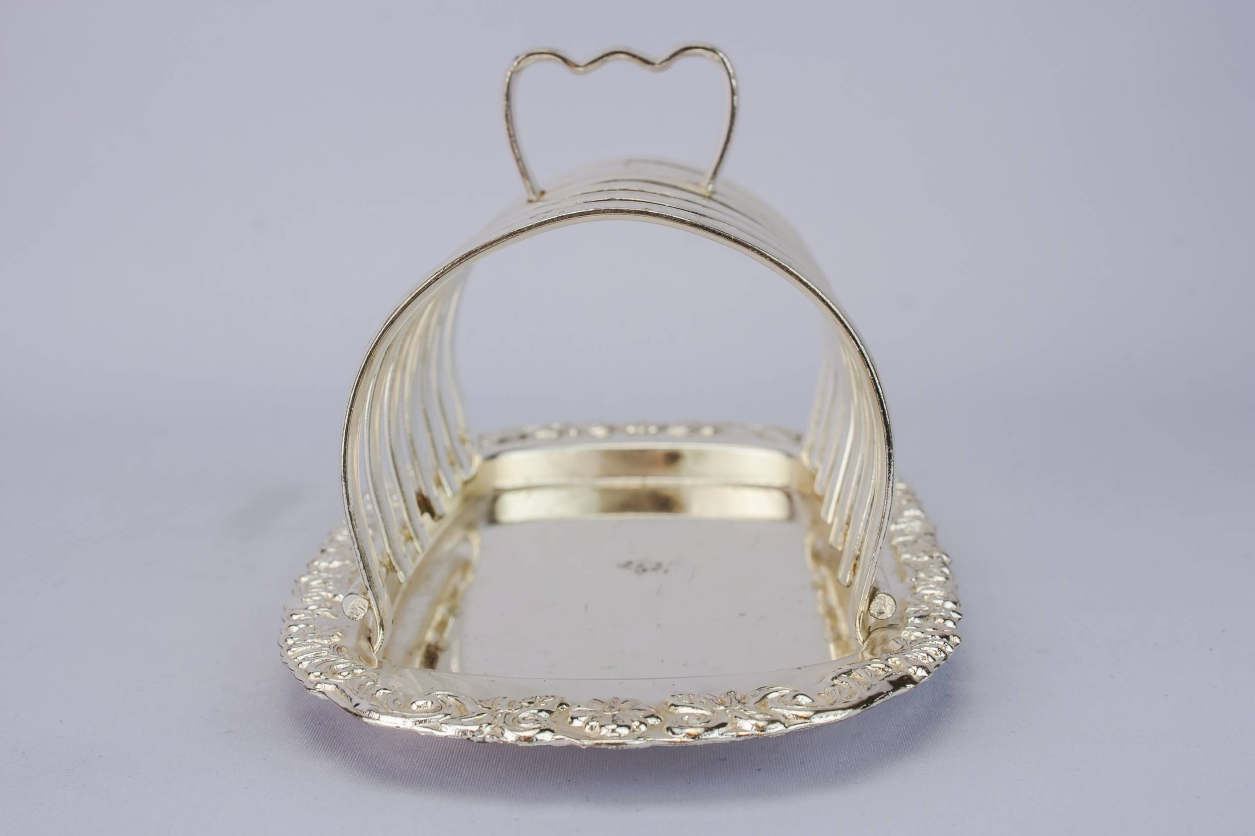 Vintage Silver Plated — Medium toast rack 2