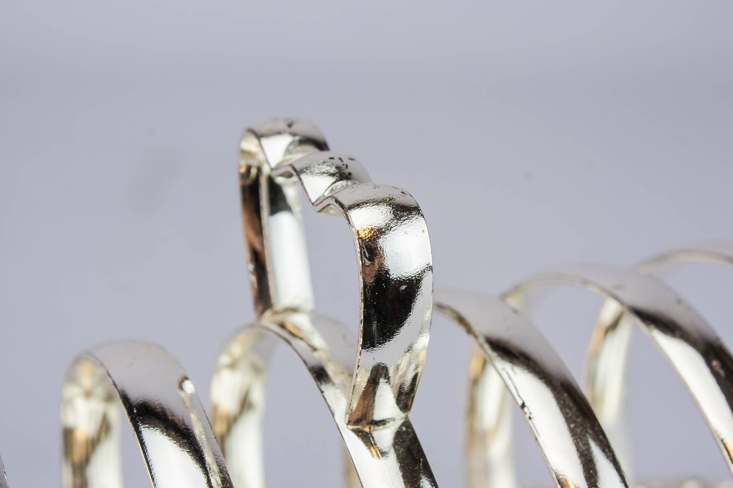 Vintage Silver Plated — Medium toast rack 3