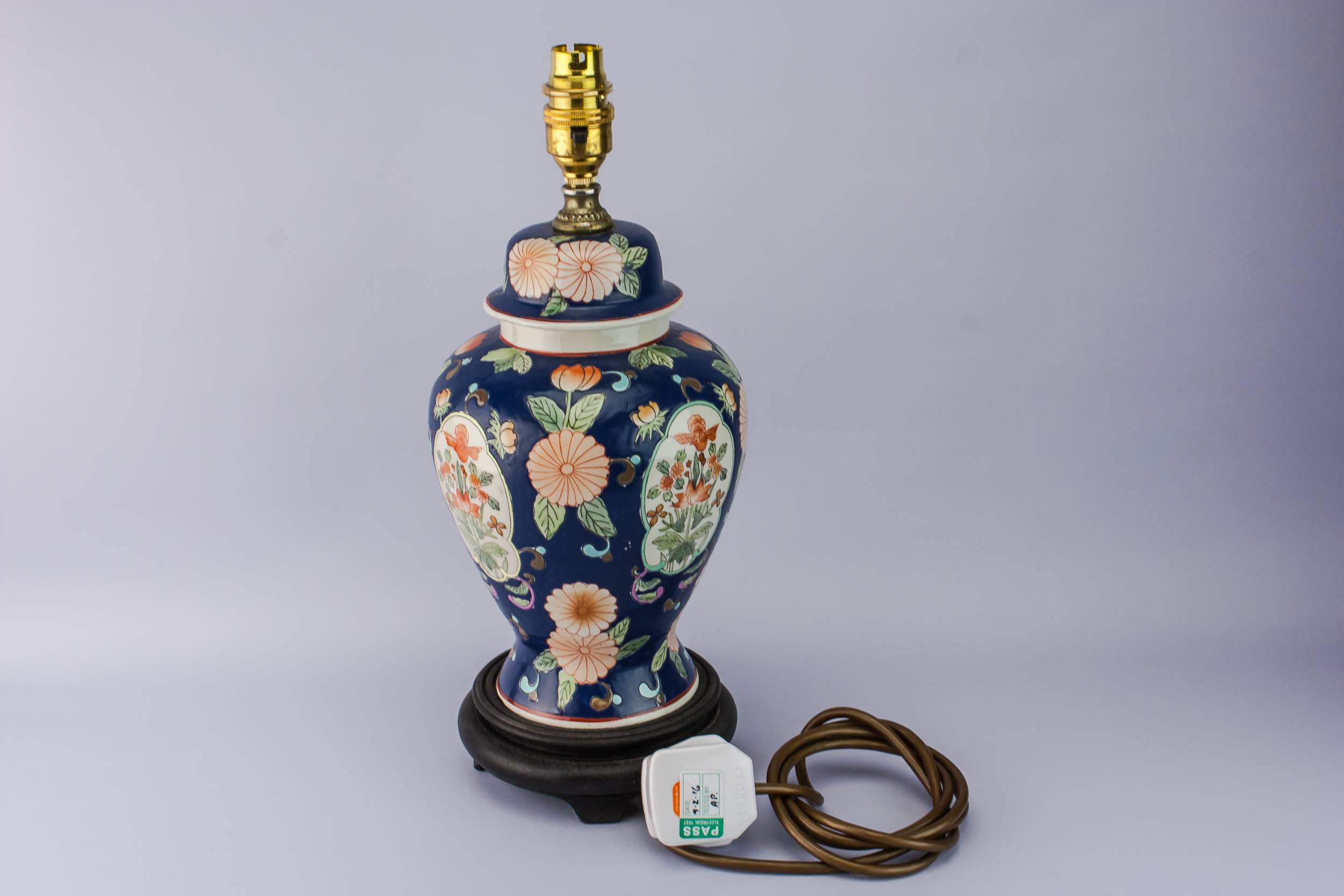 Large Ceramic Gift — Floral ceramic lamp 4