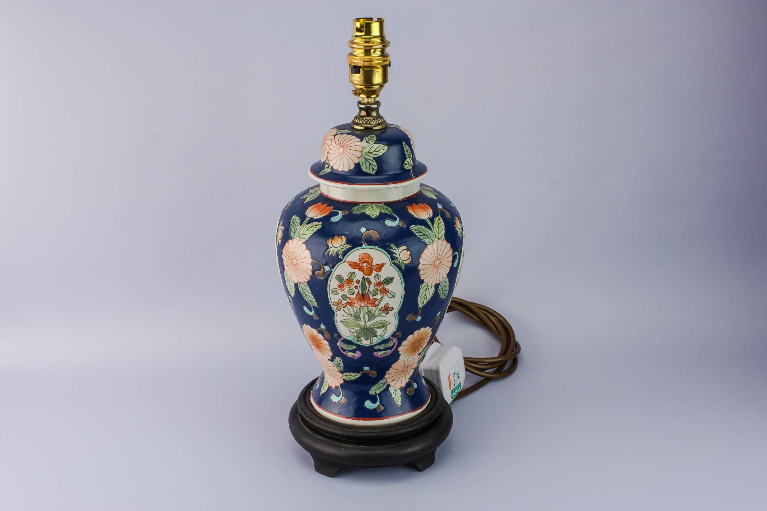 Large Ceramic Gift — Floral ceramic lamp 1