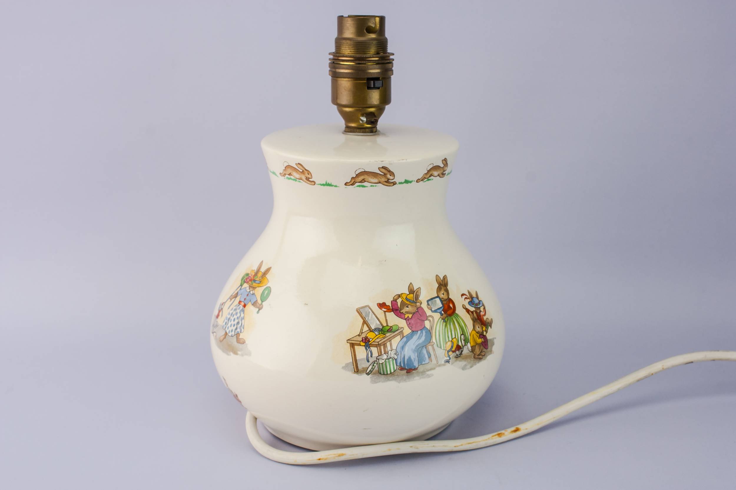 Modernist Medium Ceramic — Bunnykins table lamp 3
