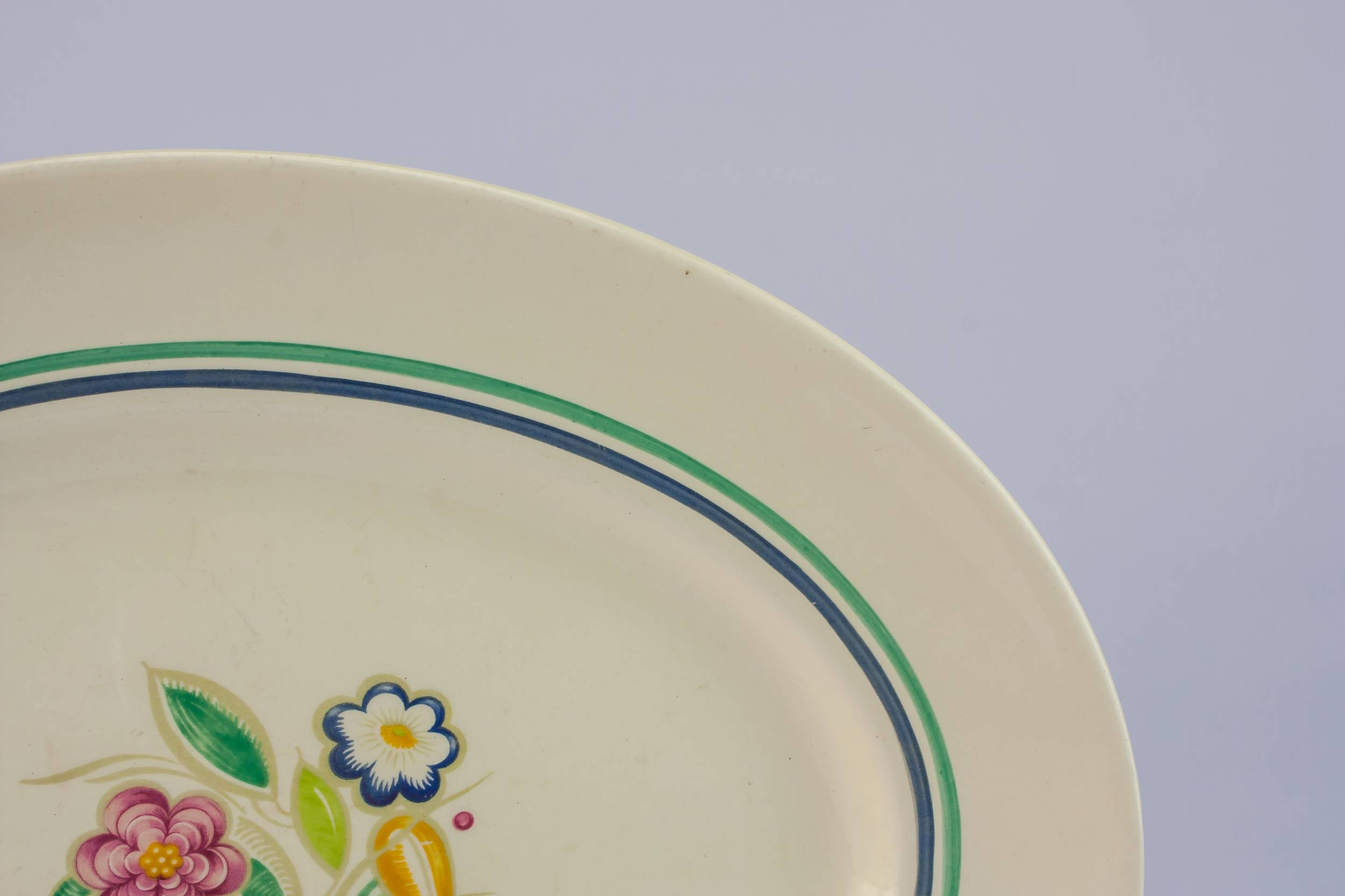 Mid-Century Modern Pottery — Susie Cooper pottery platter 1