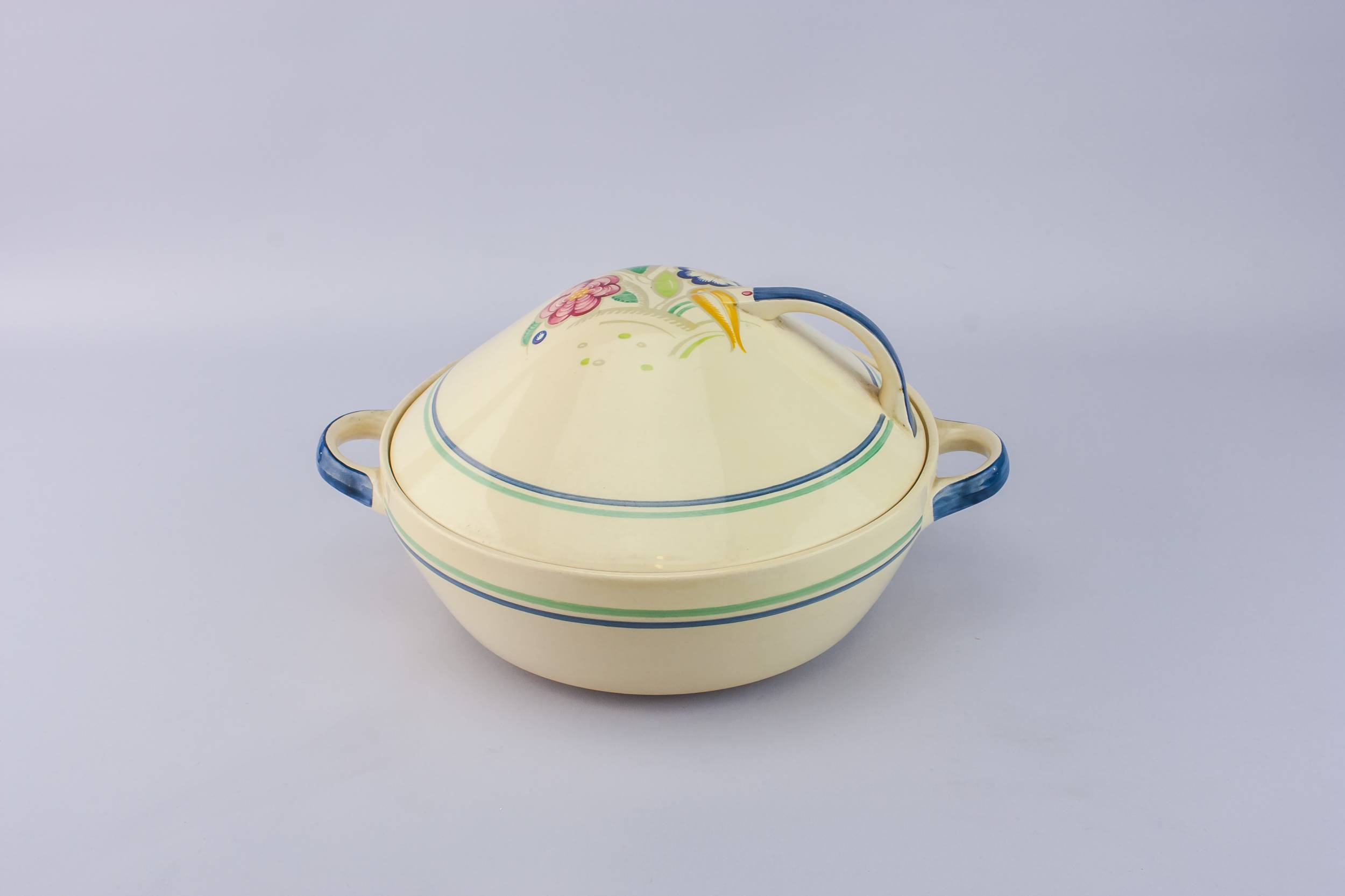 Pottery Art Deco — Art Deco pottery tureen