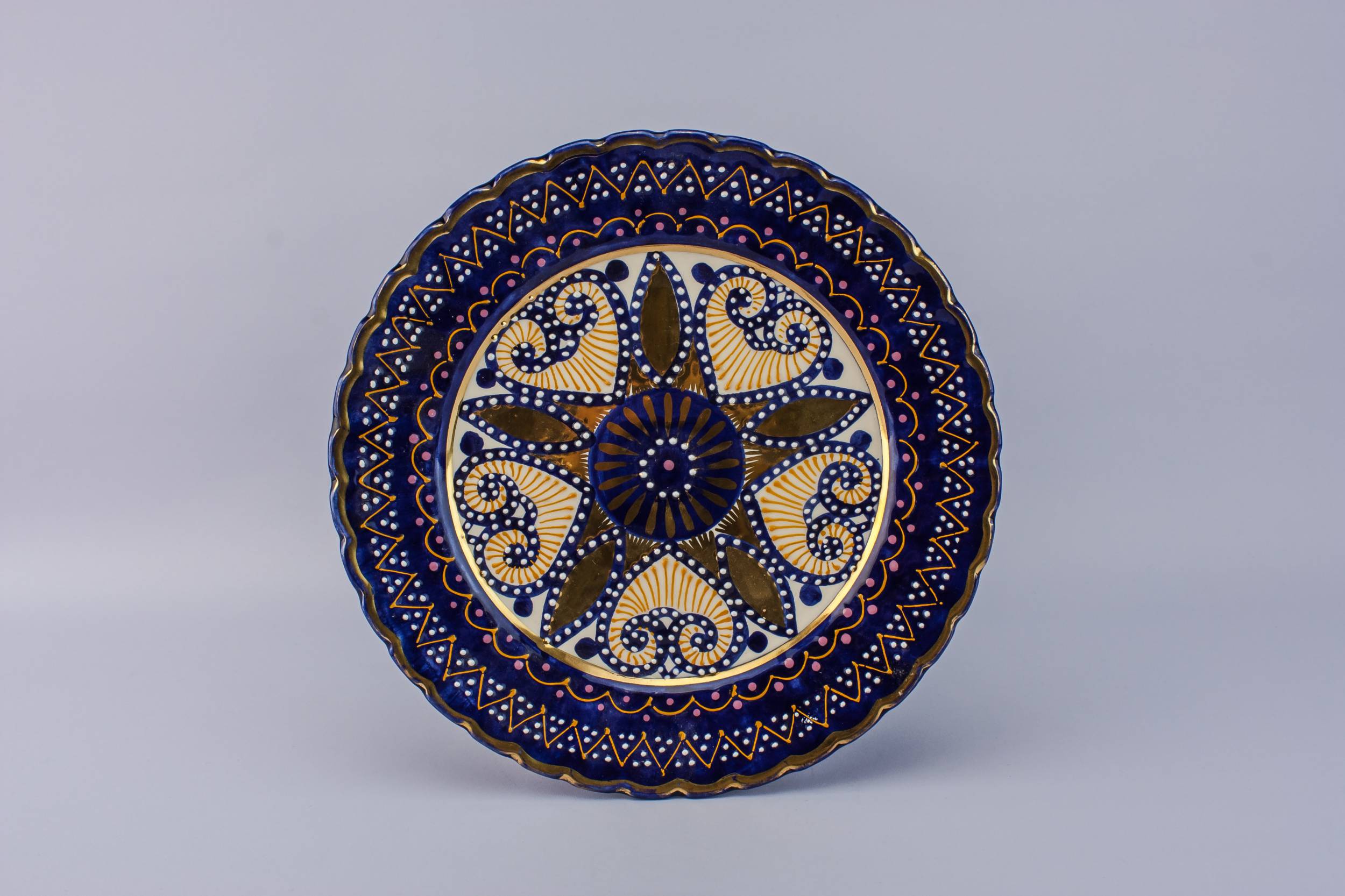 Retro Classical Serving — Quimper serving dish