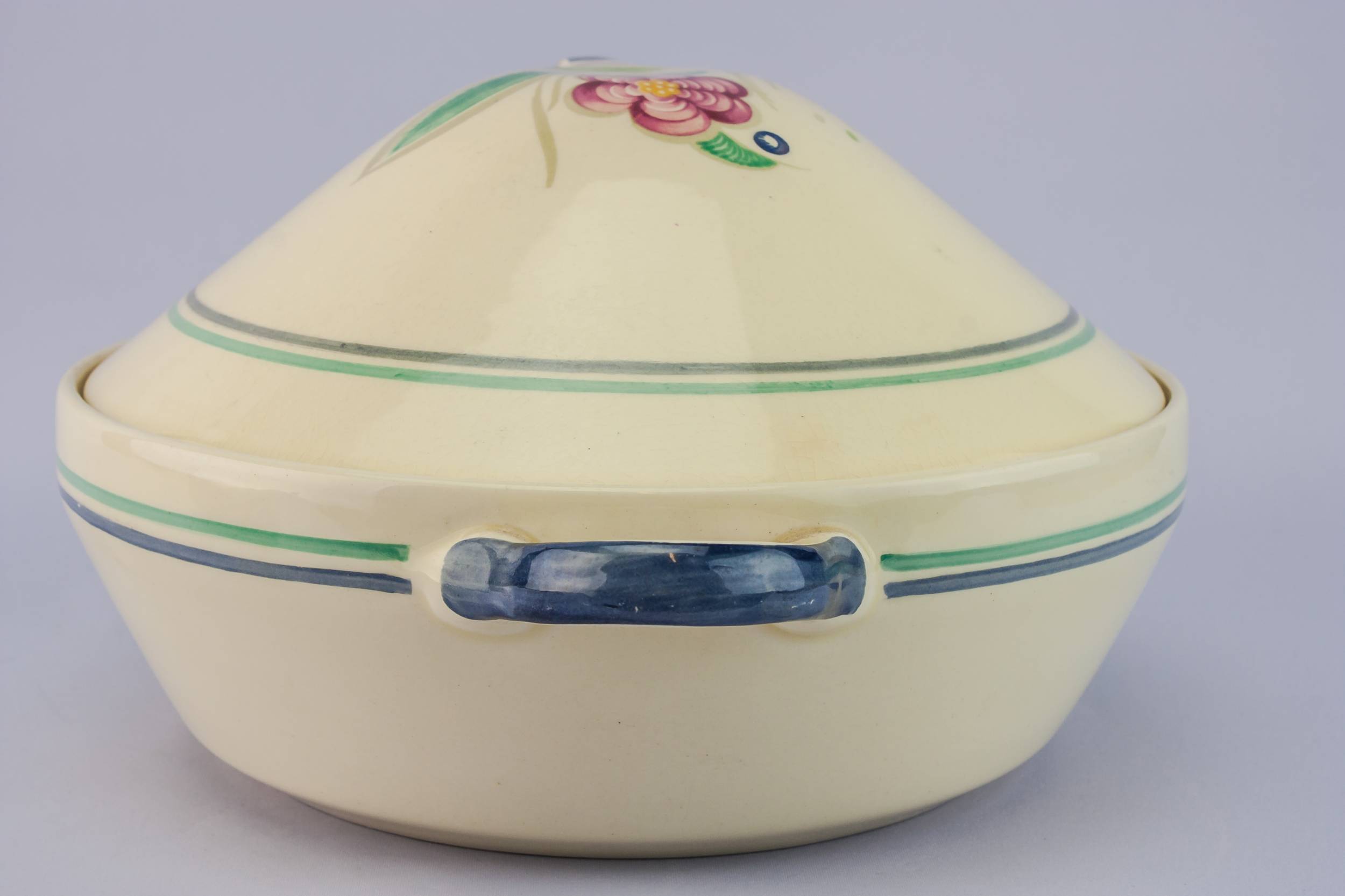 Vintage Elegant Floral — Susie Cooper pottery tureen 3