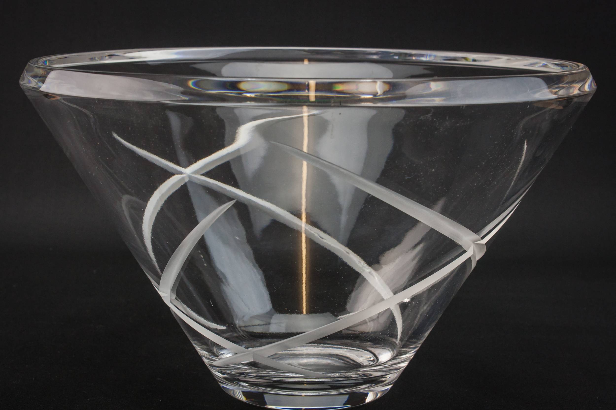 Slick Vintage Decorative — Modernist glass bowl 2