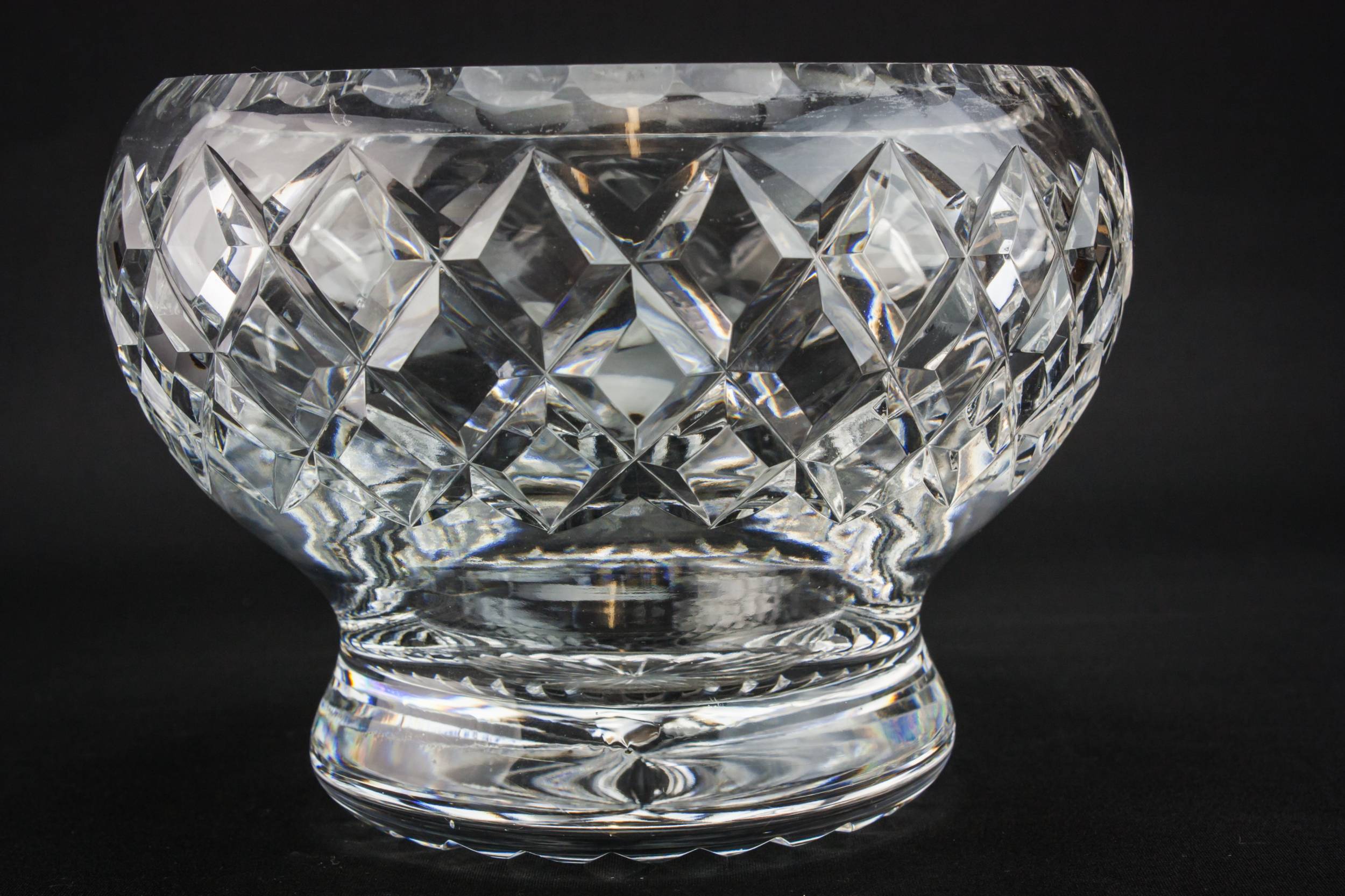 Vintage Beautiful Diamond — Modernist glass bowl 2