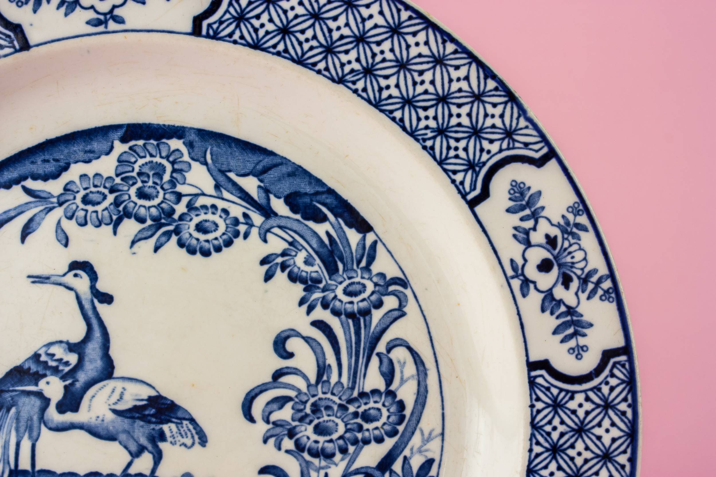 Blue Spectacular Yuan — 6 blue and white plates 1