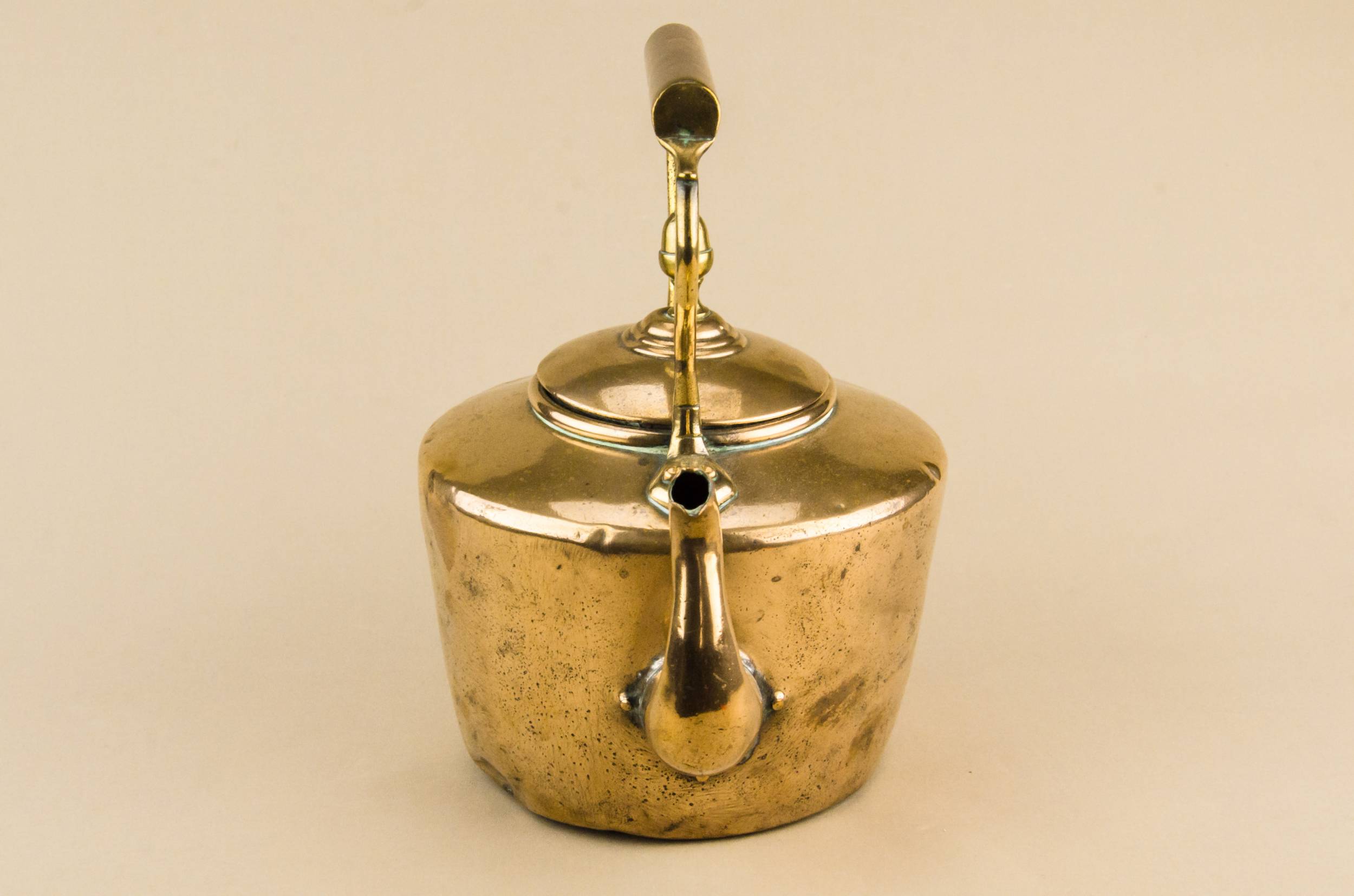 Copper Rustic Tapered — Victorian copper kettle 1