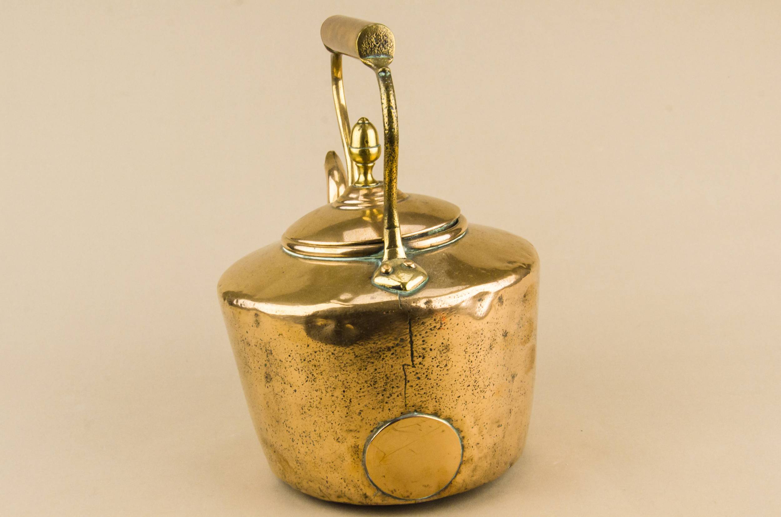 Copper Rustic Tapered — Victorian copper kettle 3