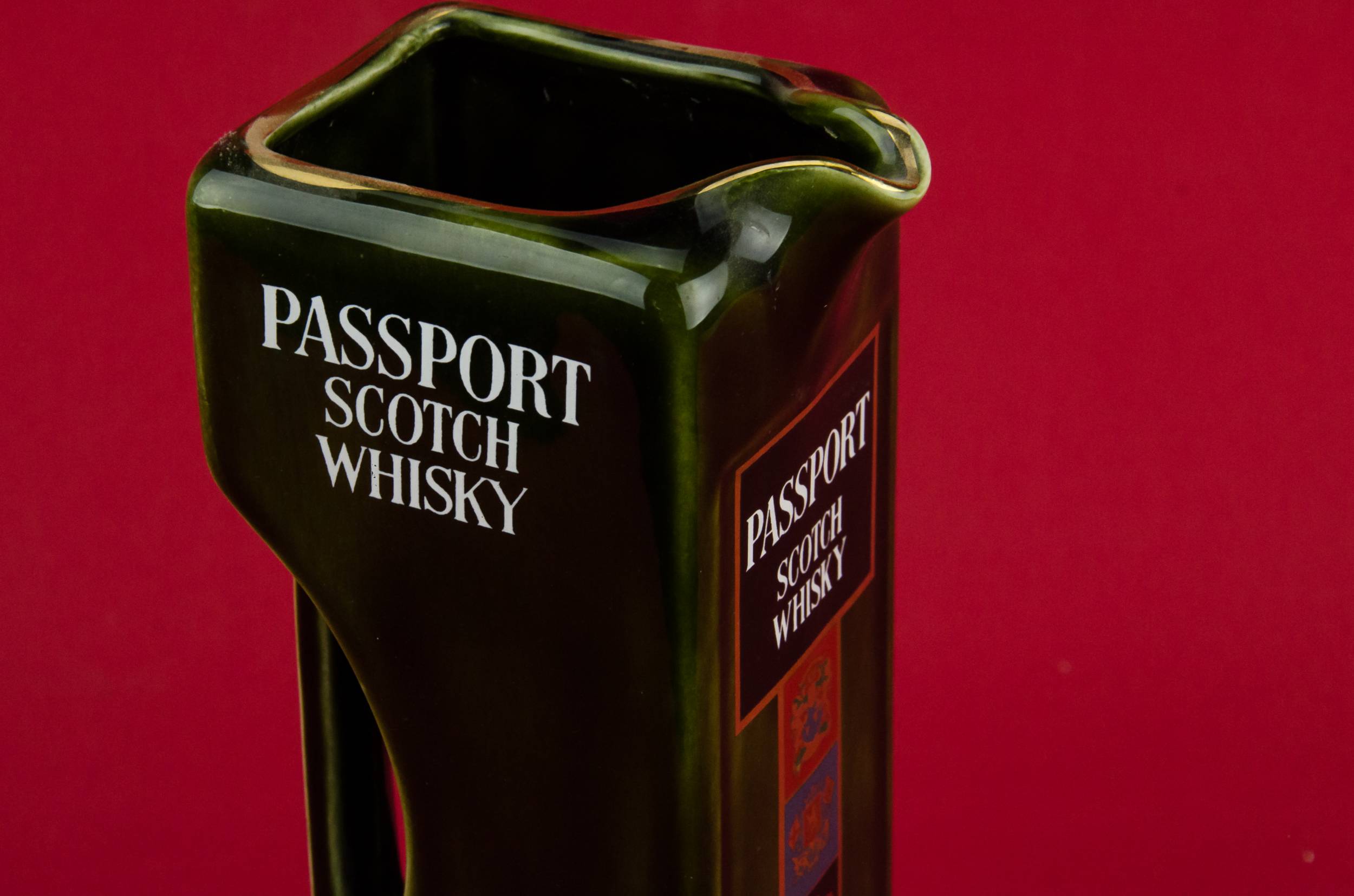Modernist Large Passport — Water green jug 1