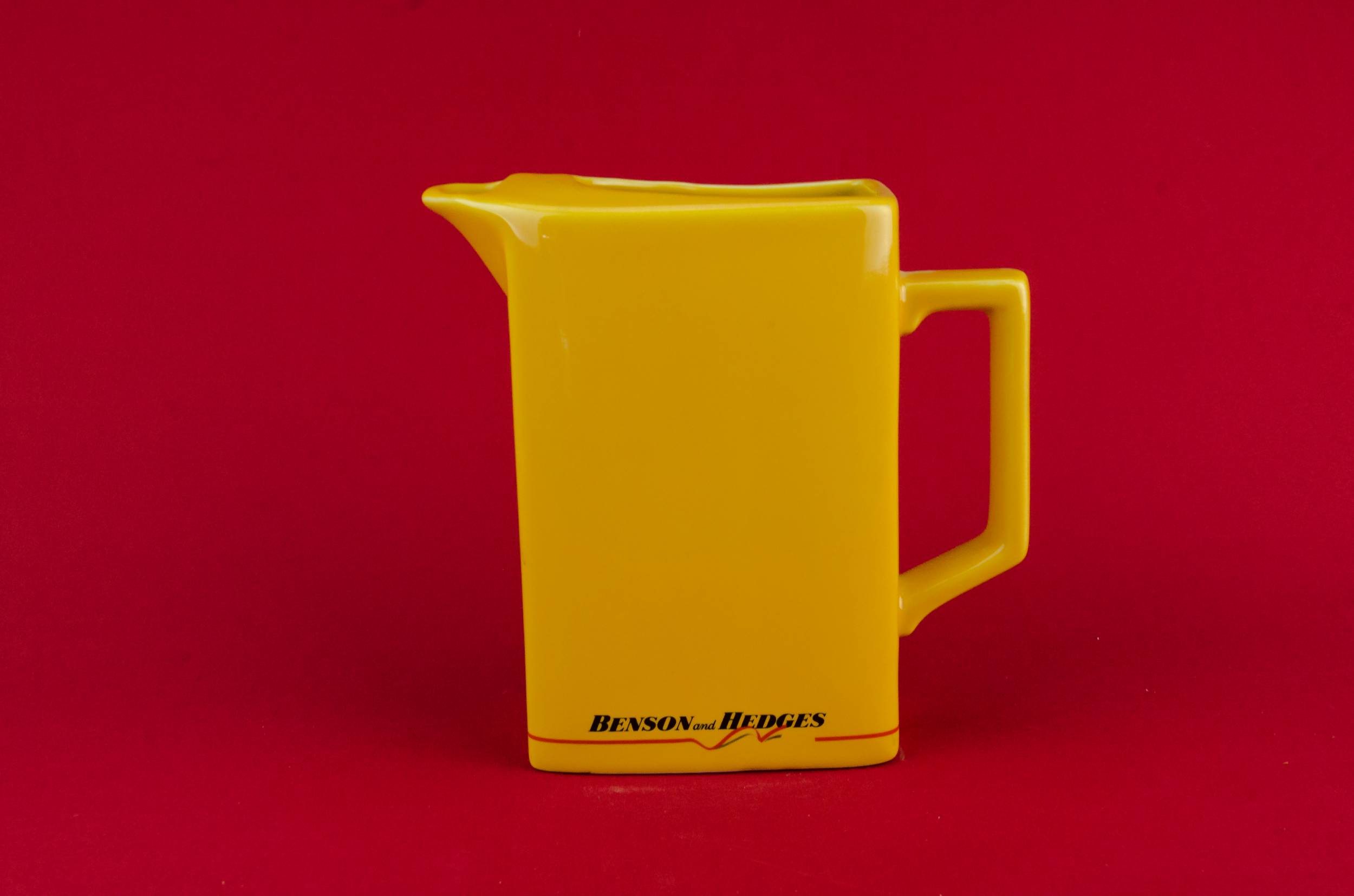Vintage Beautiful Benson — Yellow water jug