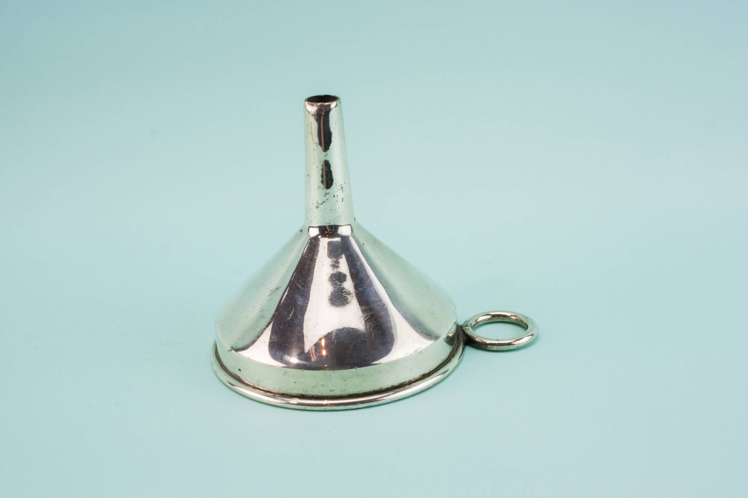 Arts Crafts Wine — Silver plated wine funnel