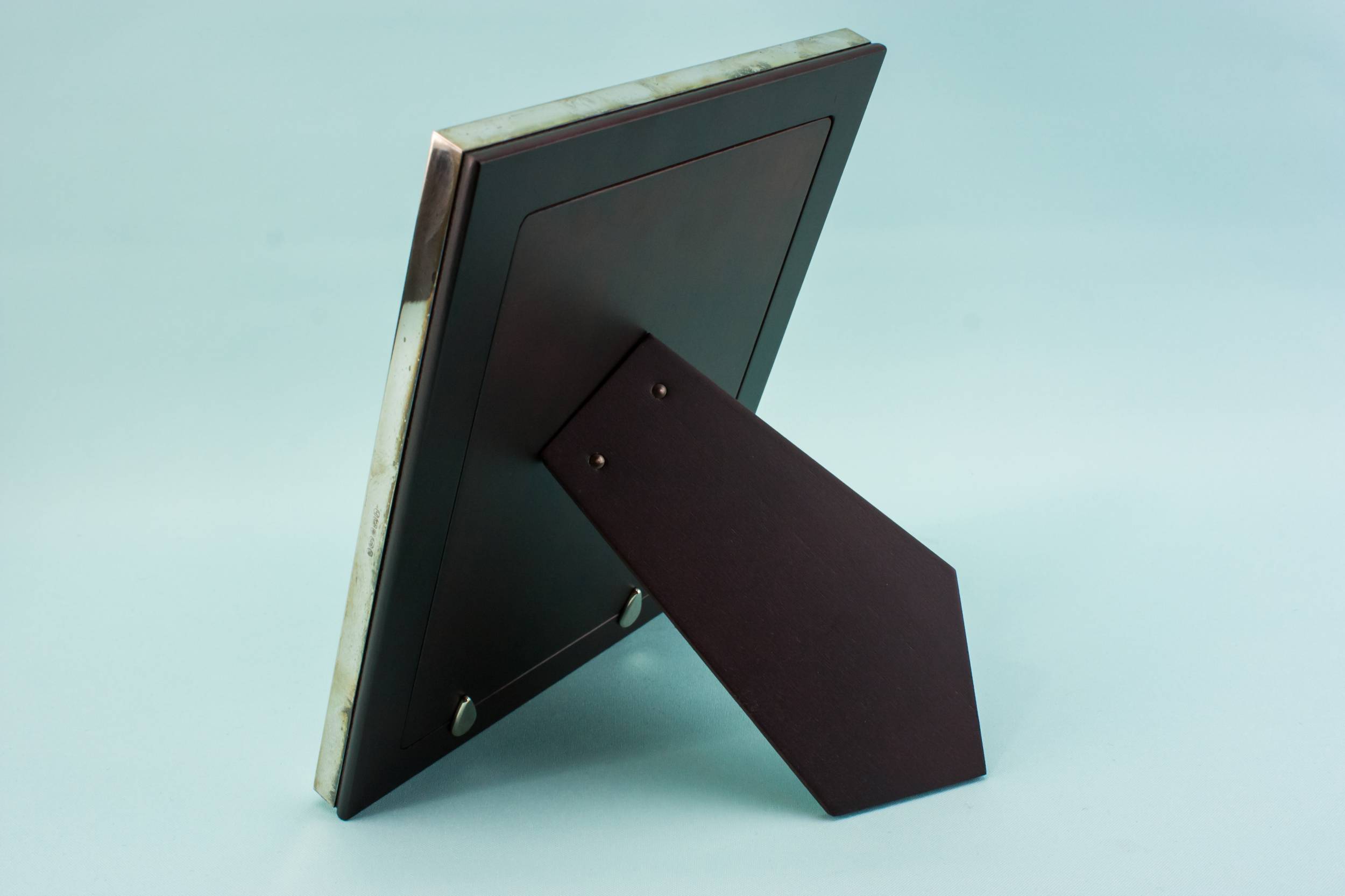 Modernist Elegant Rectangular — Sterling silver photo frame 1