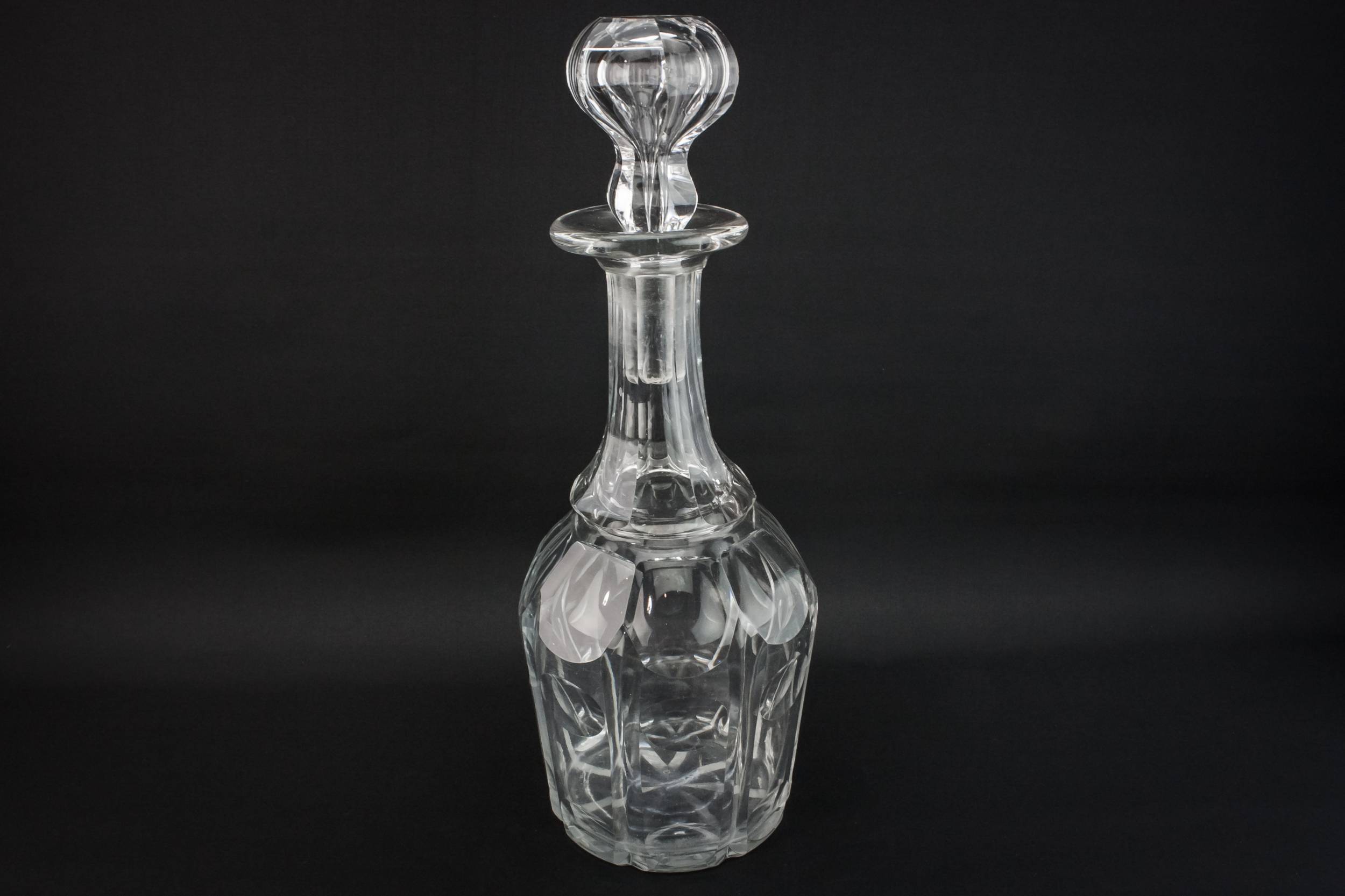Mallet Spectacular DECANTER — Port cut glass decanter 1