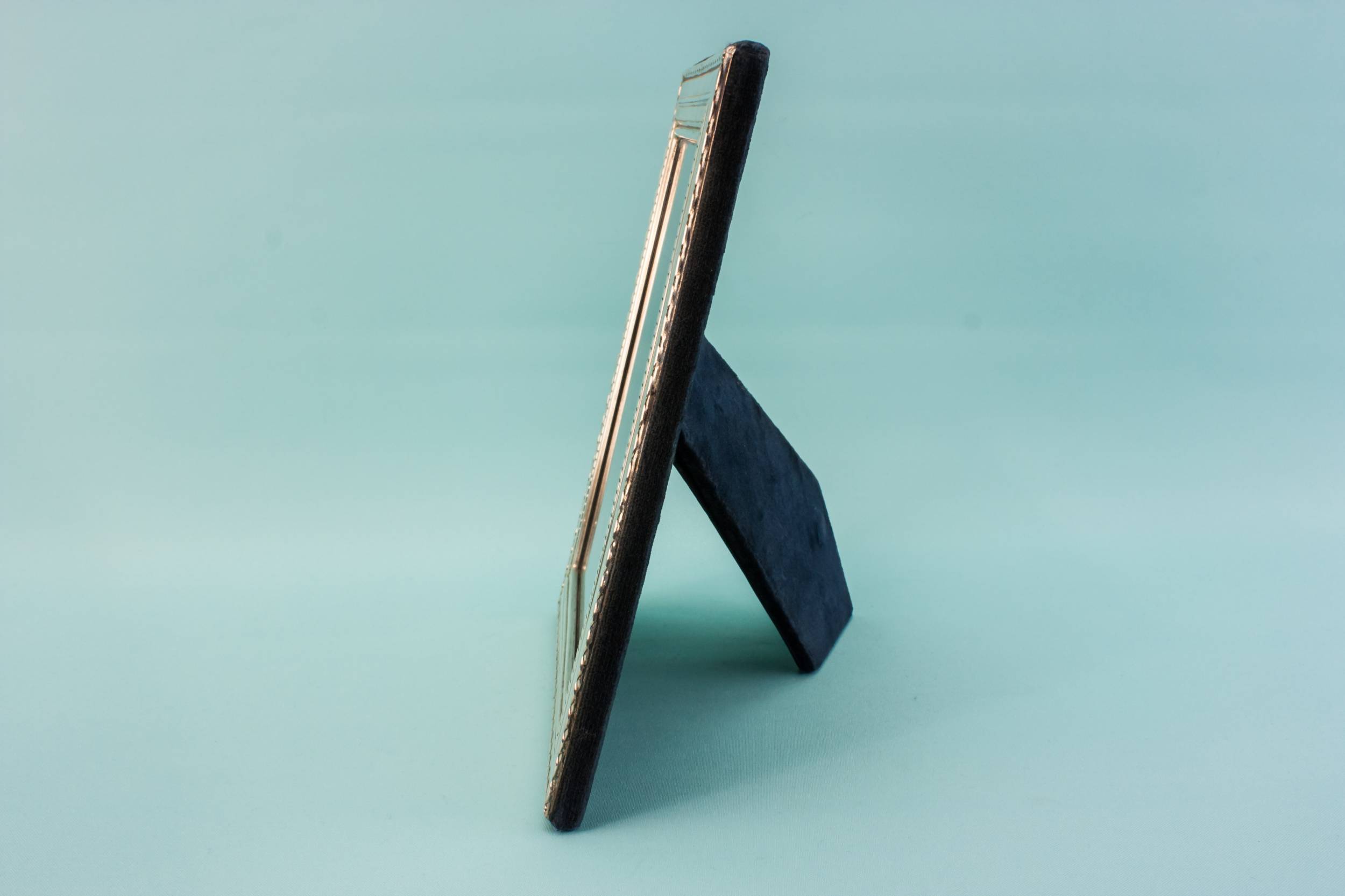 Sterling Silver Table — Silver table top frame 3