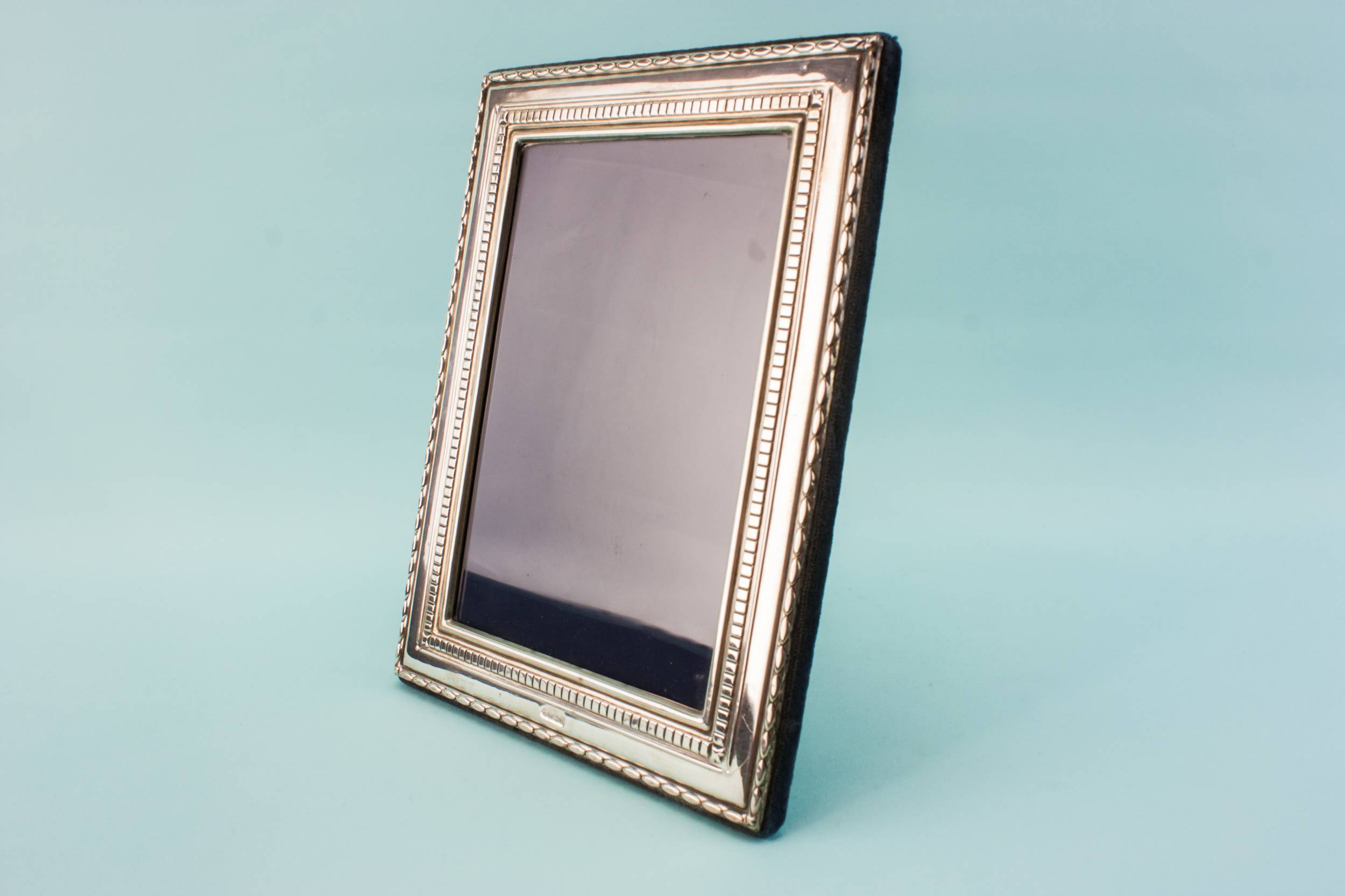Sterling Silver Table — Silver table top frame 4