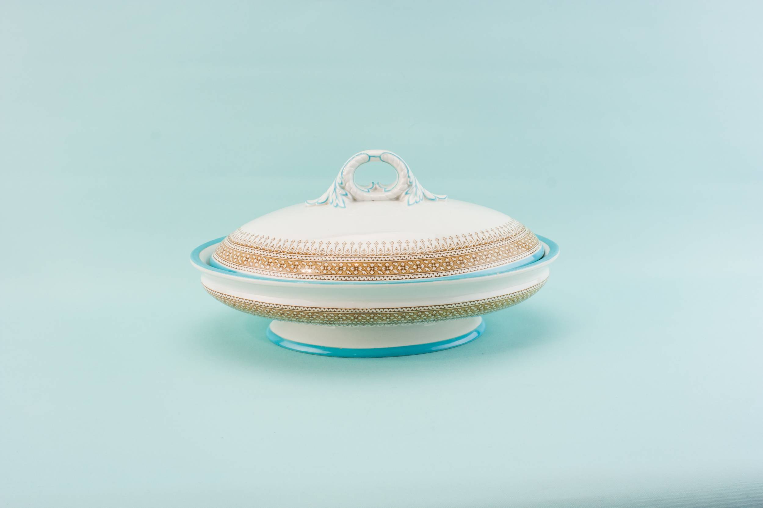 Spectacular Bone China — Victorian bone china tureen