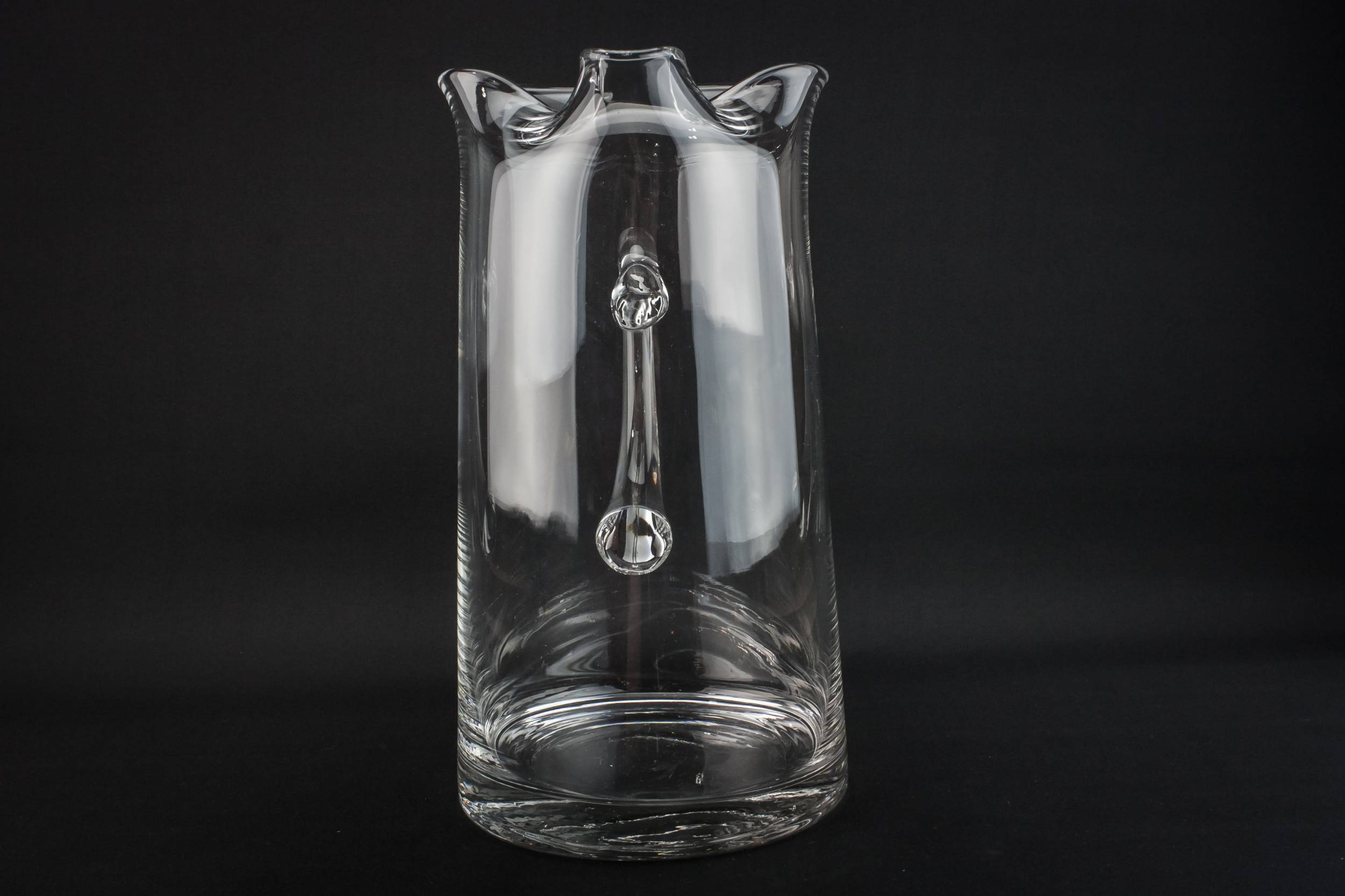 Vintage Glass 1.5L — Tall glass jug 1