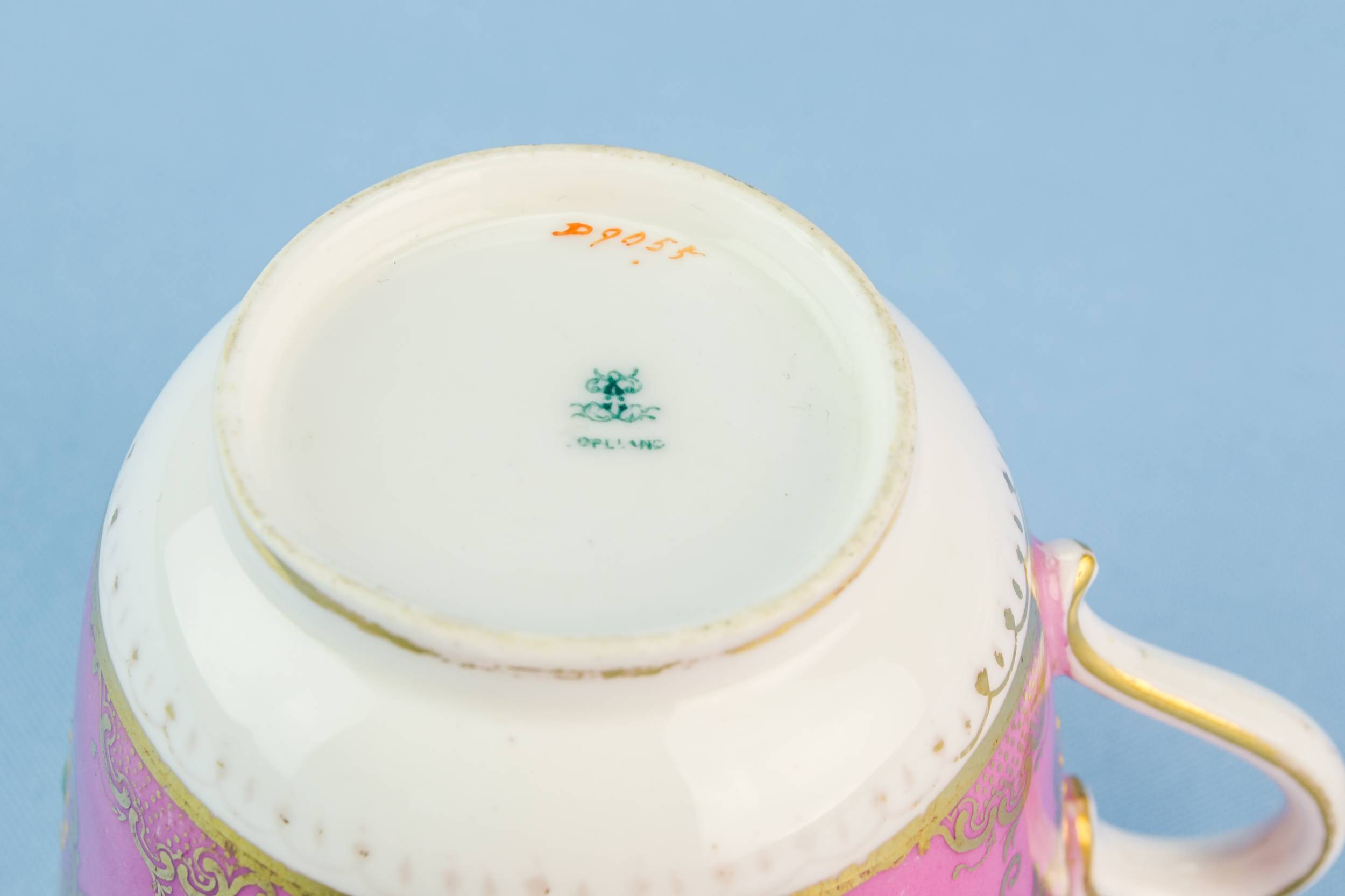 Bone China Beautiful — Pink bone china teacup 4