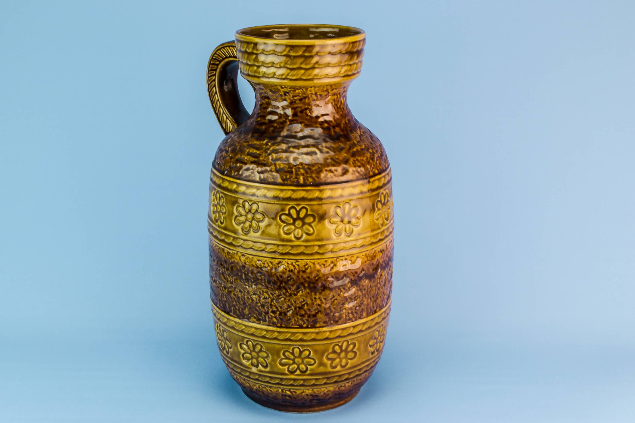 Vintage Pottery Floral — Massive pottery vase 3