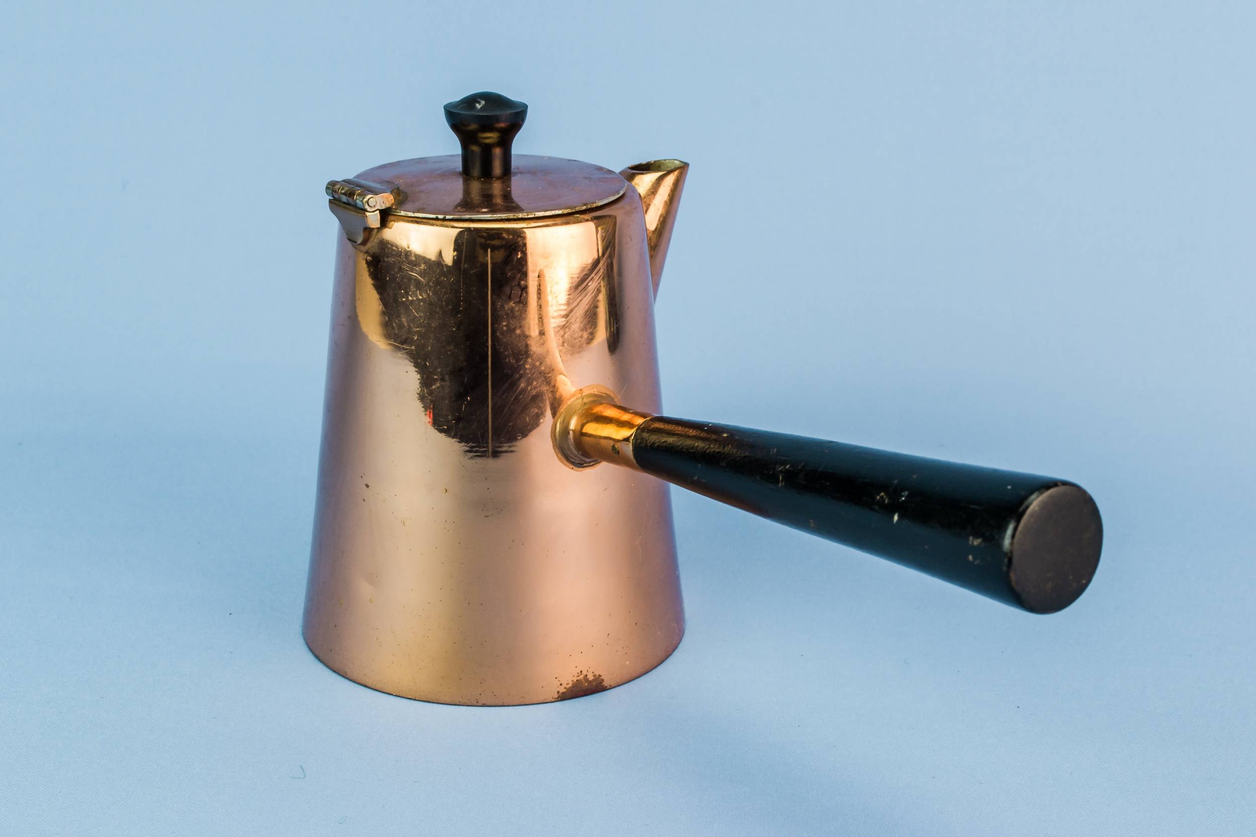 Vintage Copper Tapered — Small copper coffee pot 2