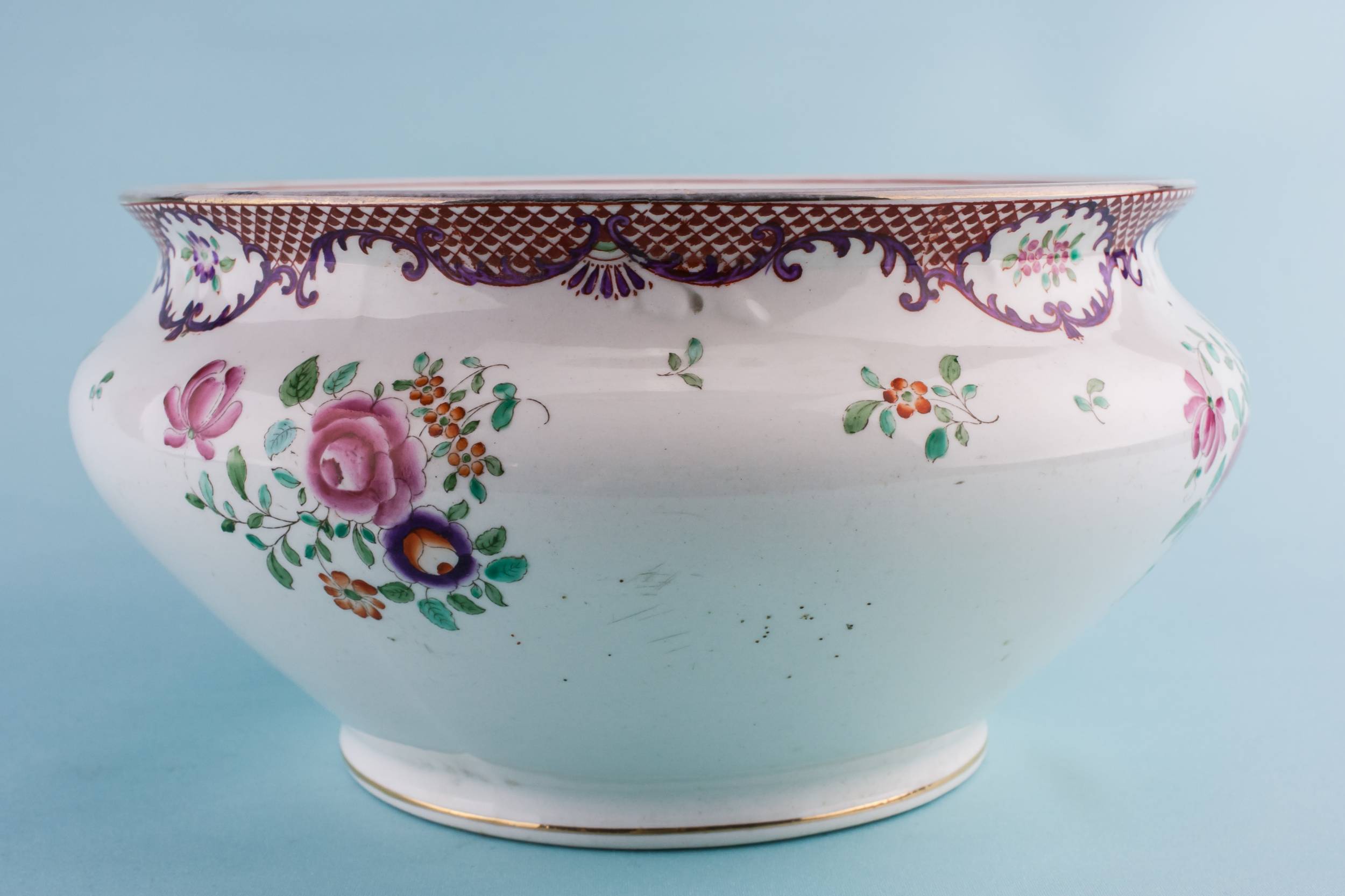 Beautiful Antique Pottery — Booths pottery planter 2