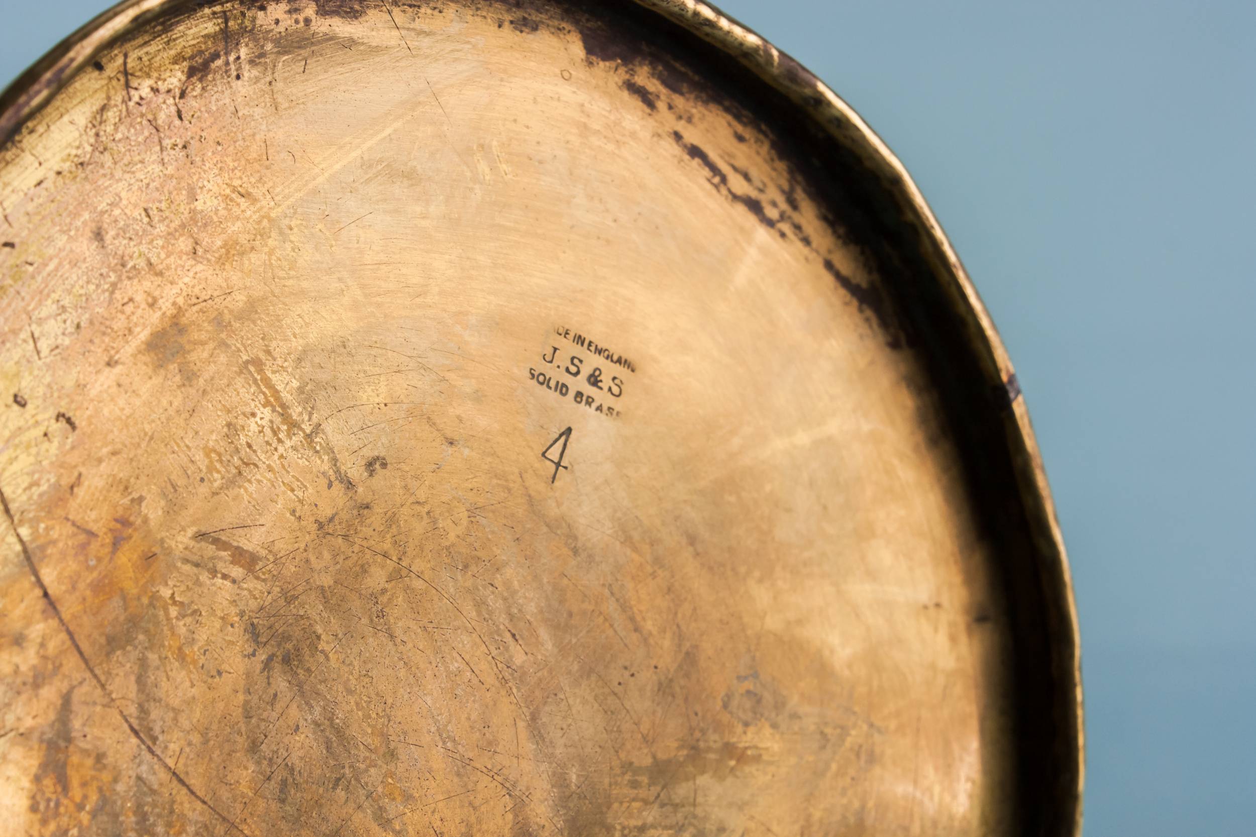 Antique Rustic Brass — Brass water jug 3