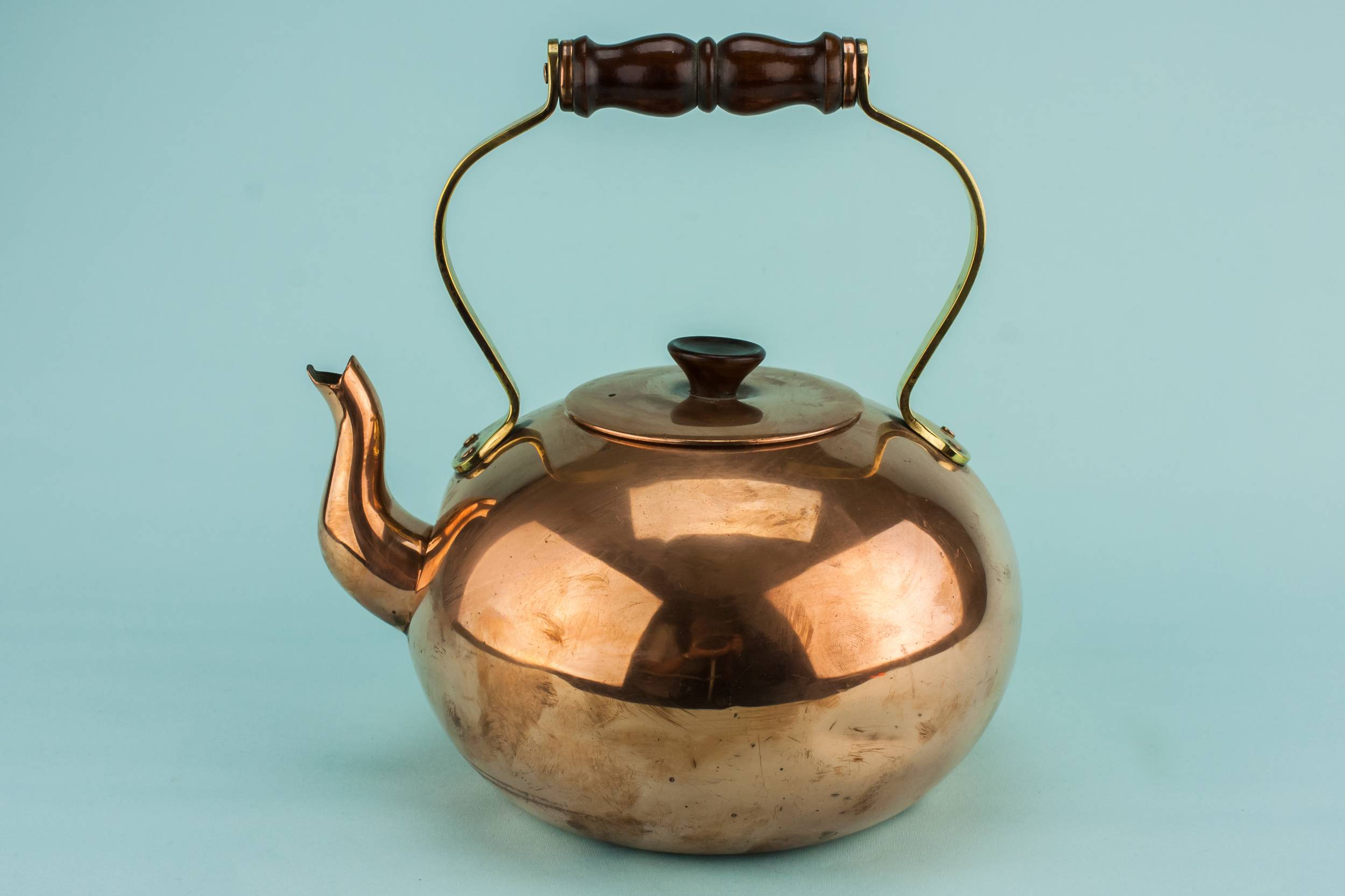 Vintage Copper Tagus — Mid-Century Modern kettle
