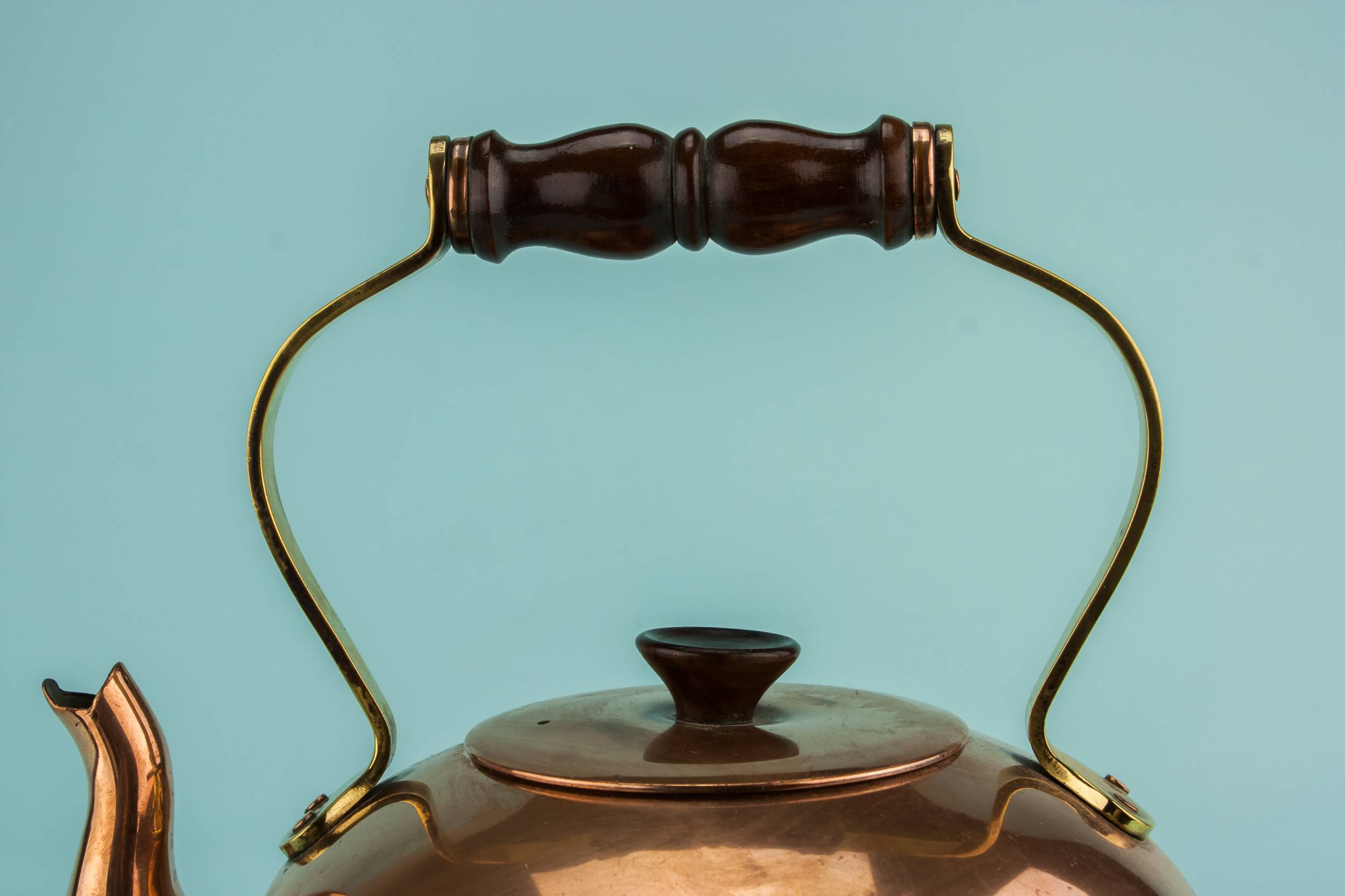 Vintage Copper Tagus — Mid-Century Modern kettle 3