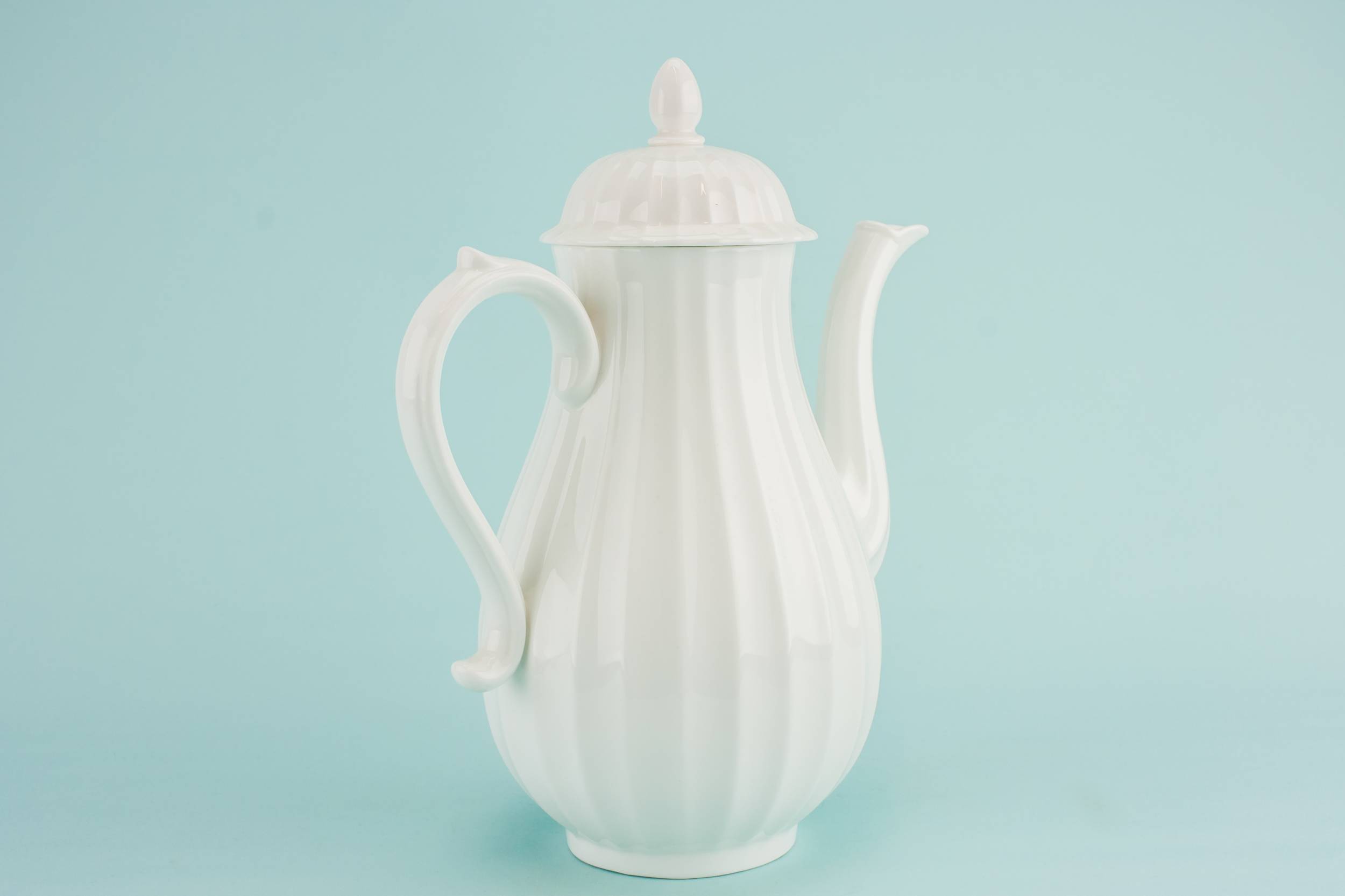 Vintage Retro Bone — Royal Worcester coffee pot 1L 1