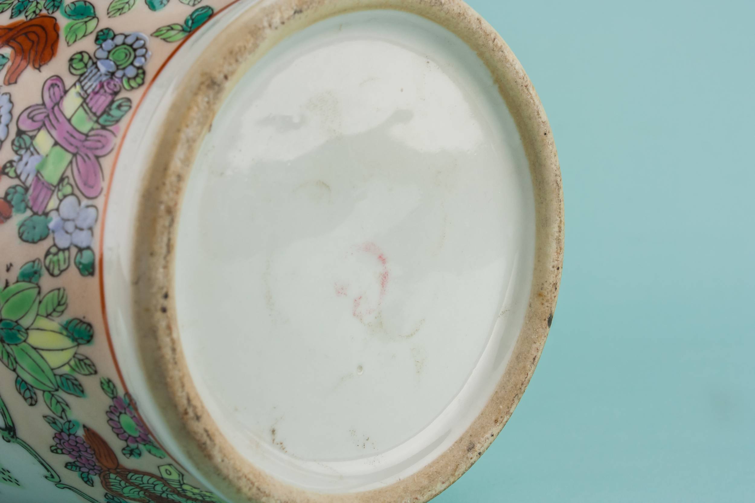 Charming Tall Floral — Famille Rose porcelain vase 5