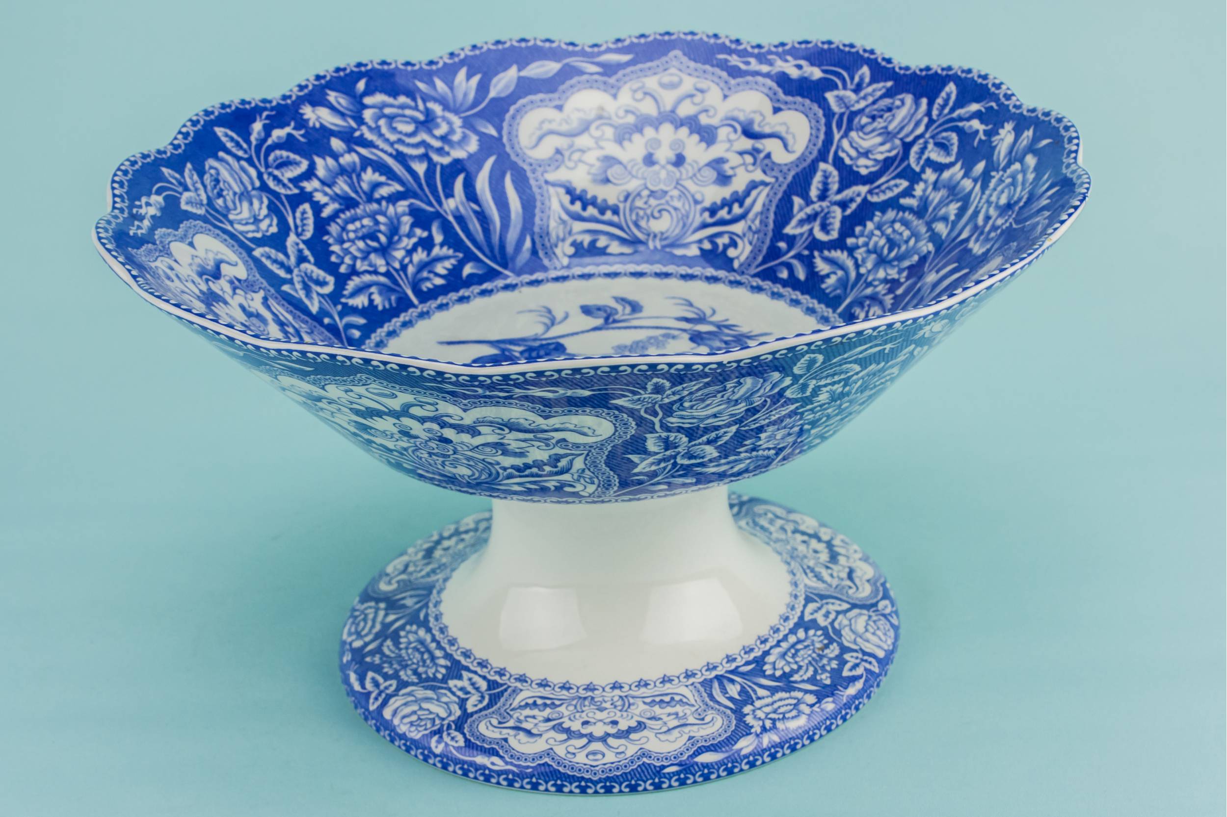 Retro Bone China — Spode blue serving bowl 2
