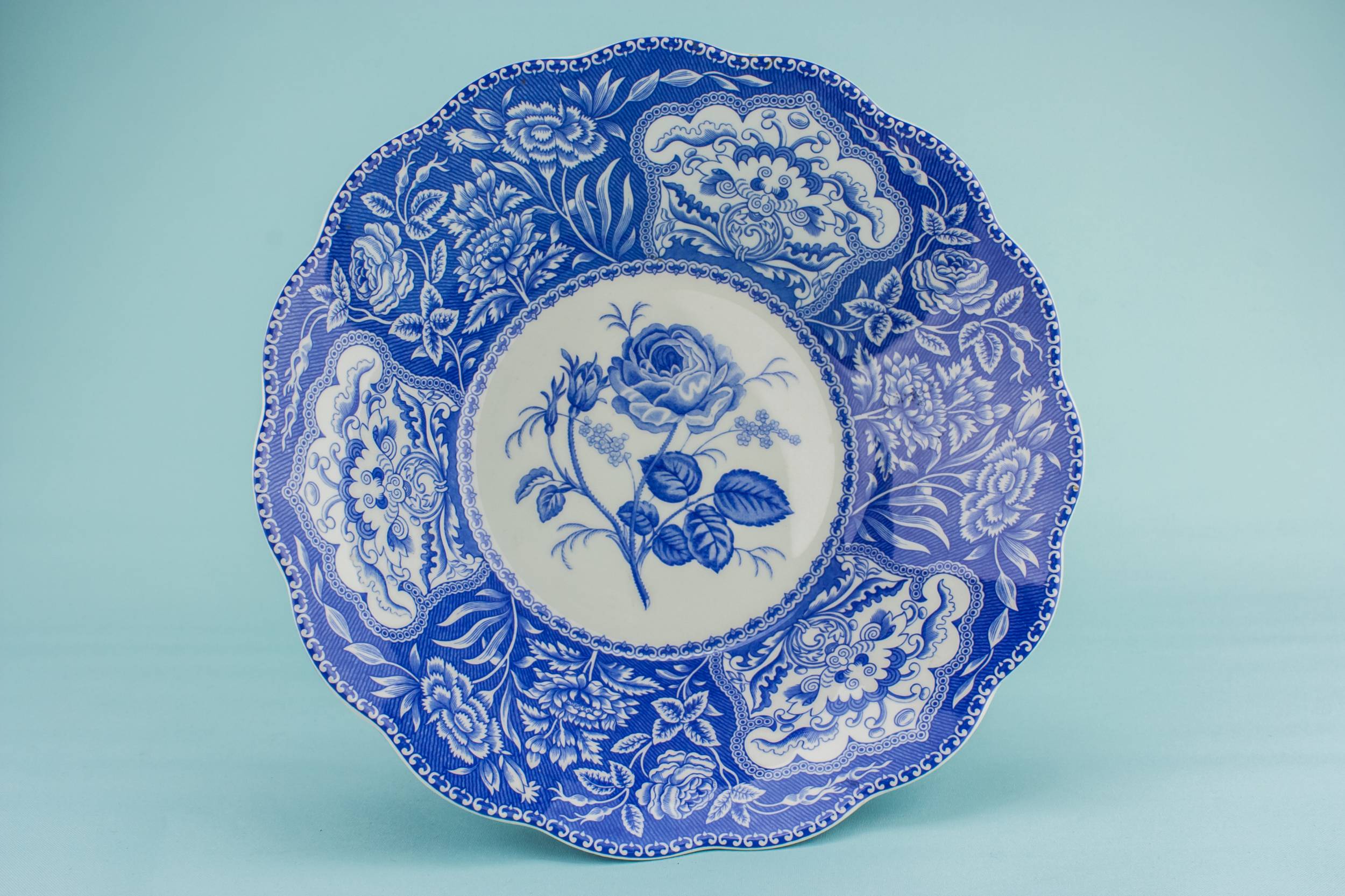 Retro Bone China — Spode blue serving bowl 1