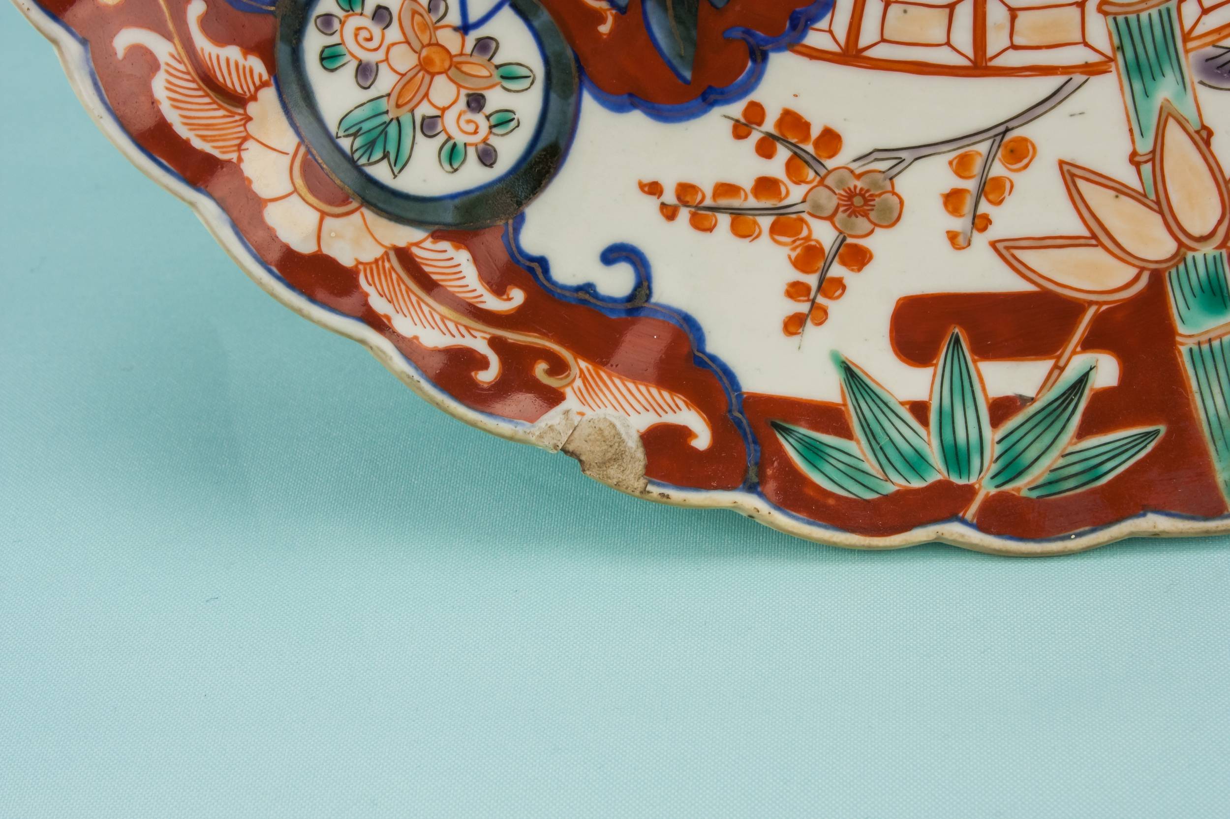 Antique Porcelain Decorative — Kutani porcelain bowl 3