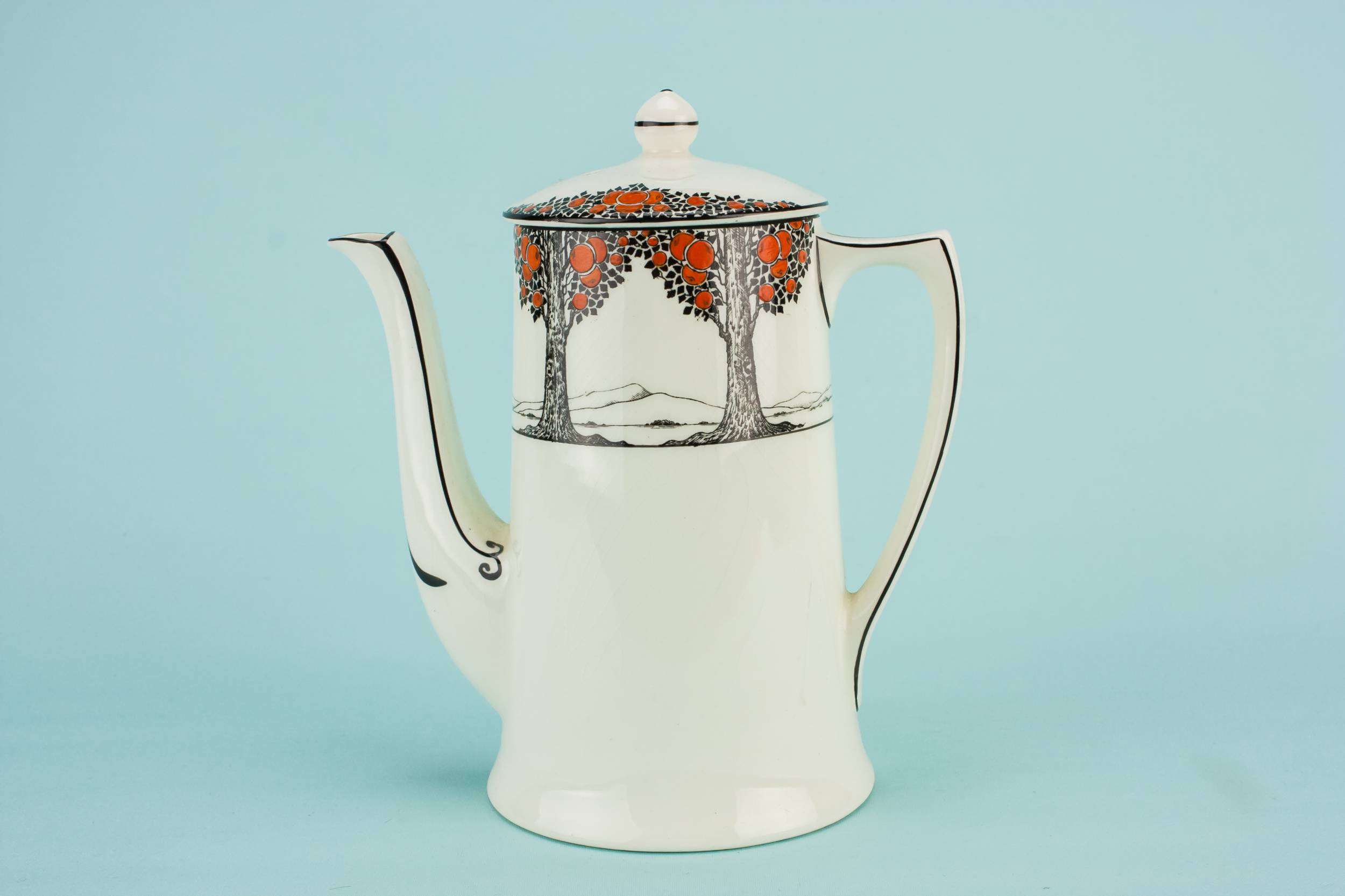 Art Deco Vintage — Art Deco pottery teapot