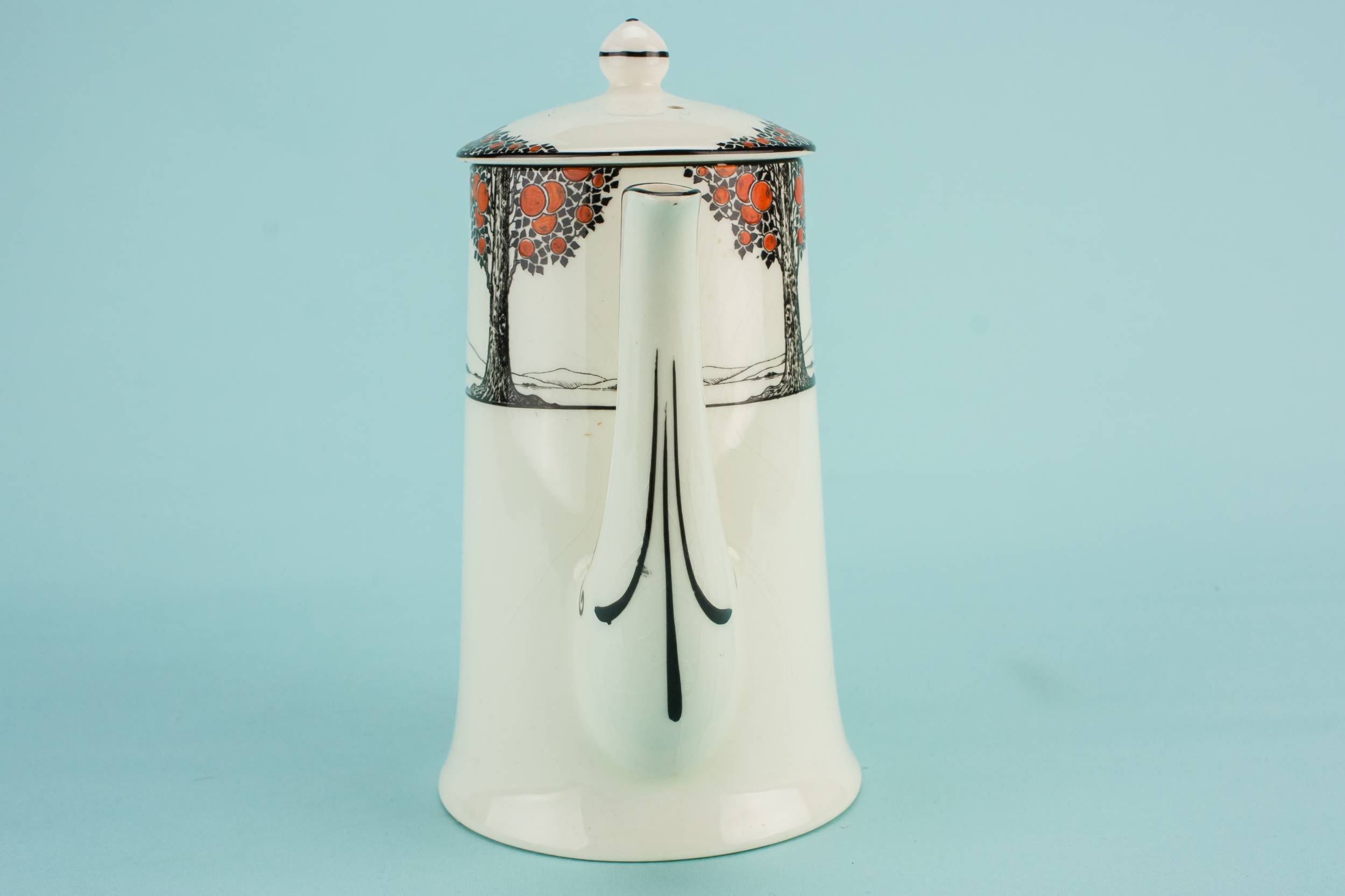Art Deco Vintage — Art Deco pottery teapot 2