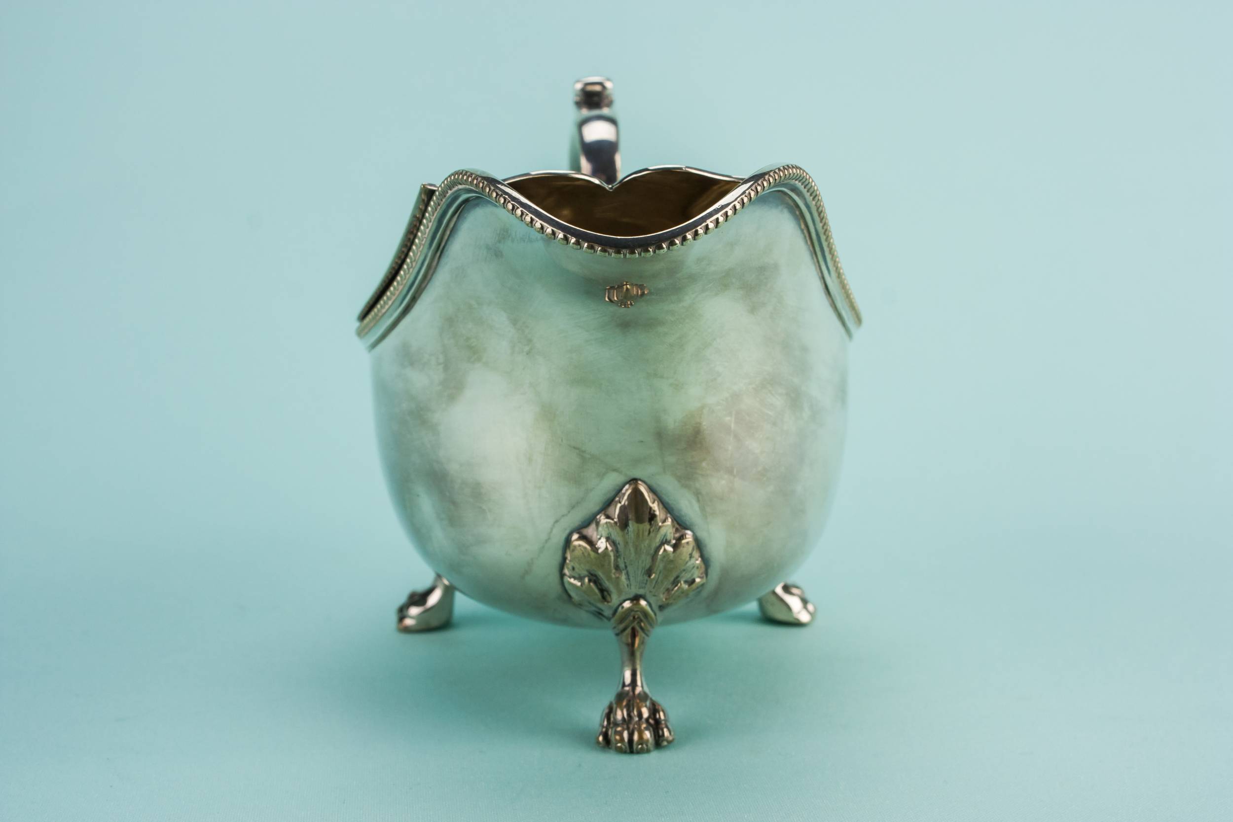 Antique Neo-Classical Serving — Mappin Brothers gravy boat 2